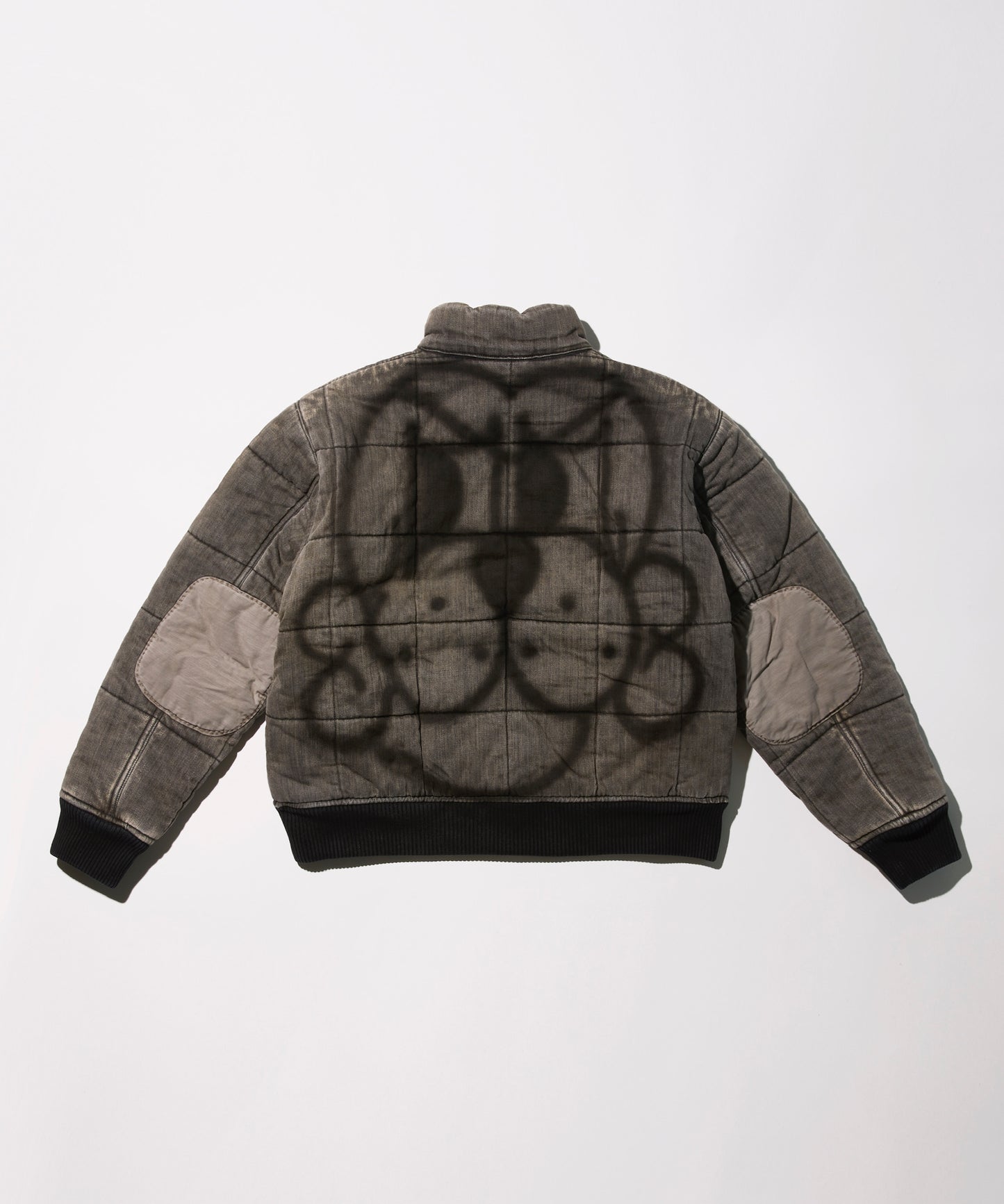 "ALLOFUS" HAND PAINTED QUILTED JACKET