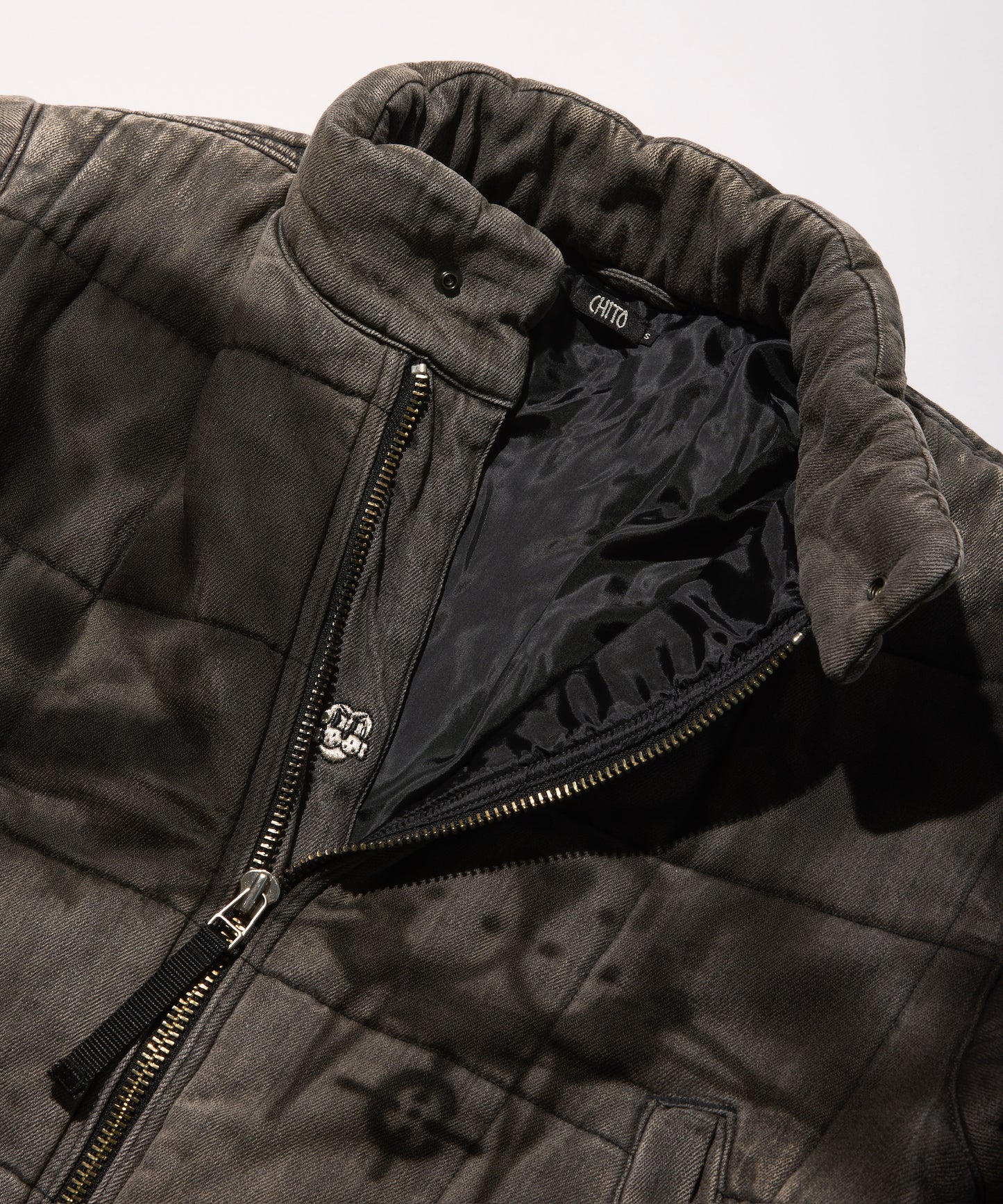 "ALLOFUS" HAND PAINTED QUILTED JACKET