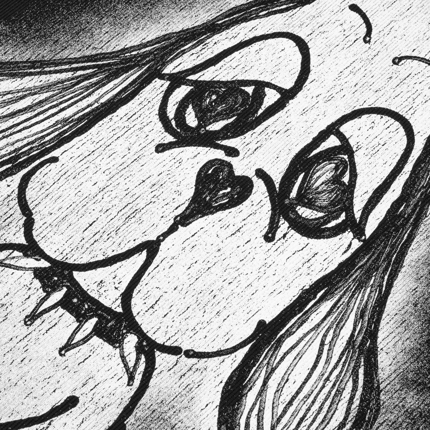 Heart Eye Pup Ribbed T-shirt FW24