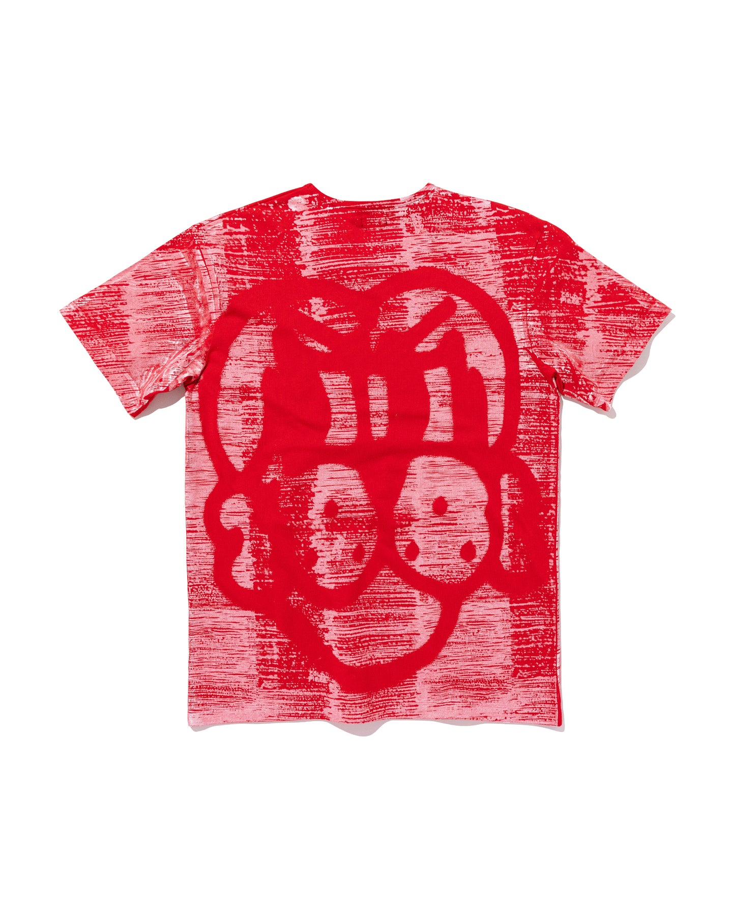 WHITE KNOCK OUT PUP TEE