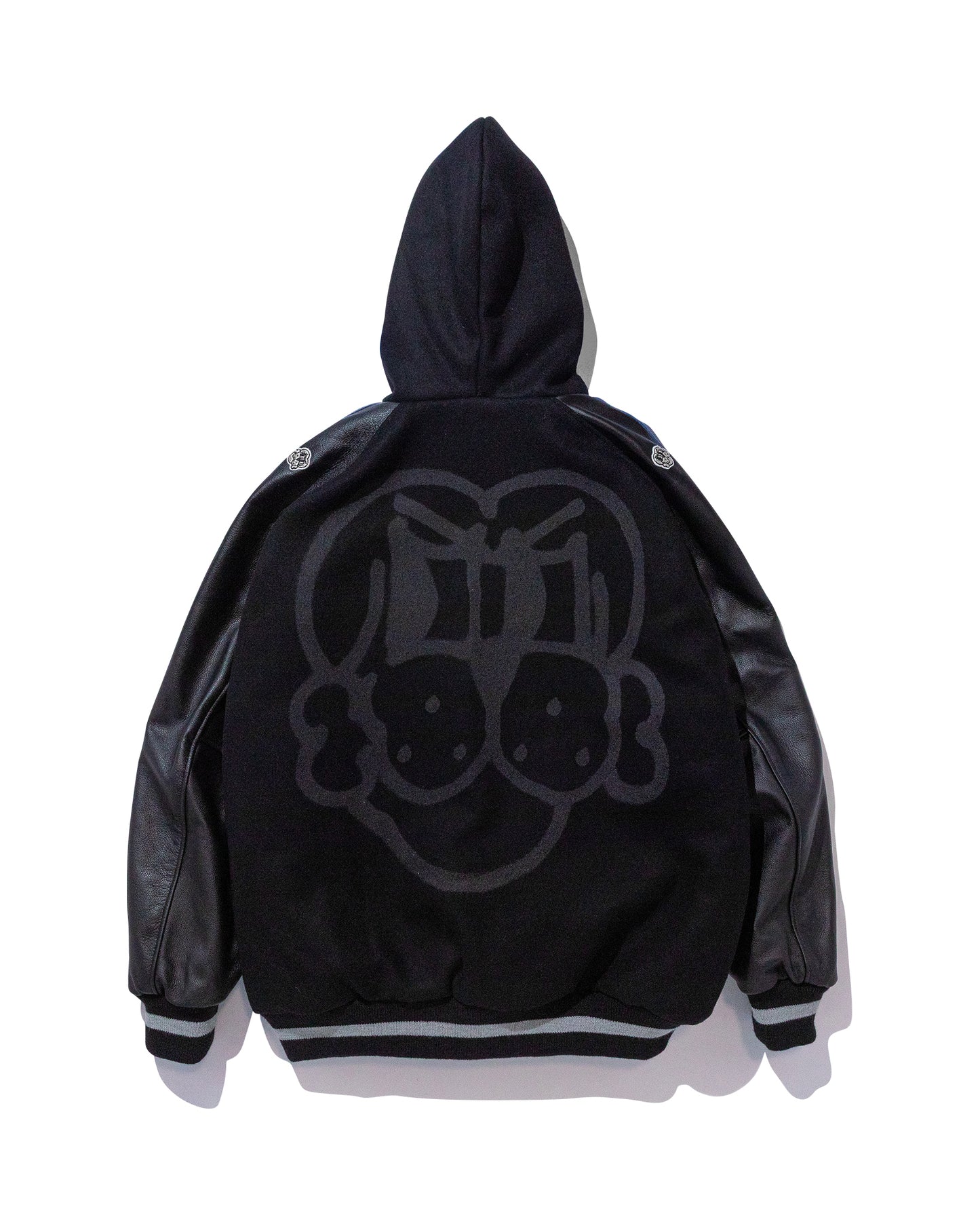 COIN VARSITY JACKET w/ ROYAL LEATHER