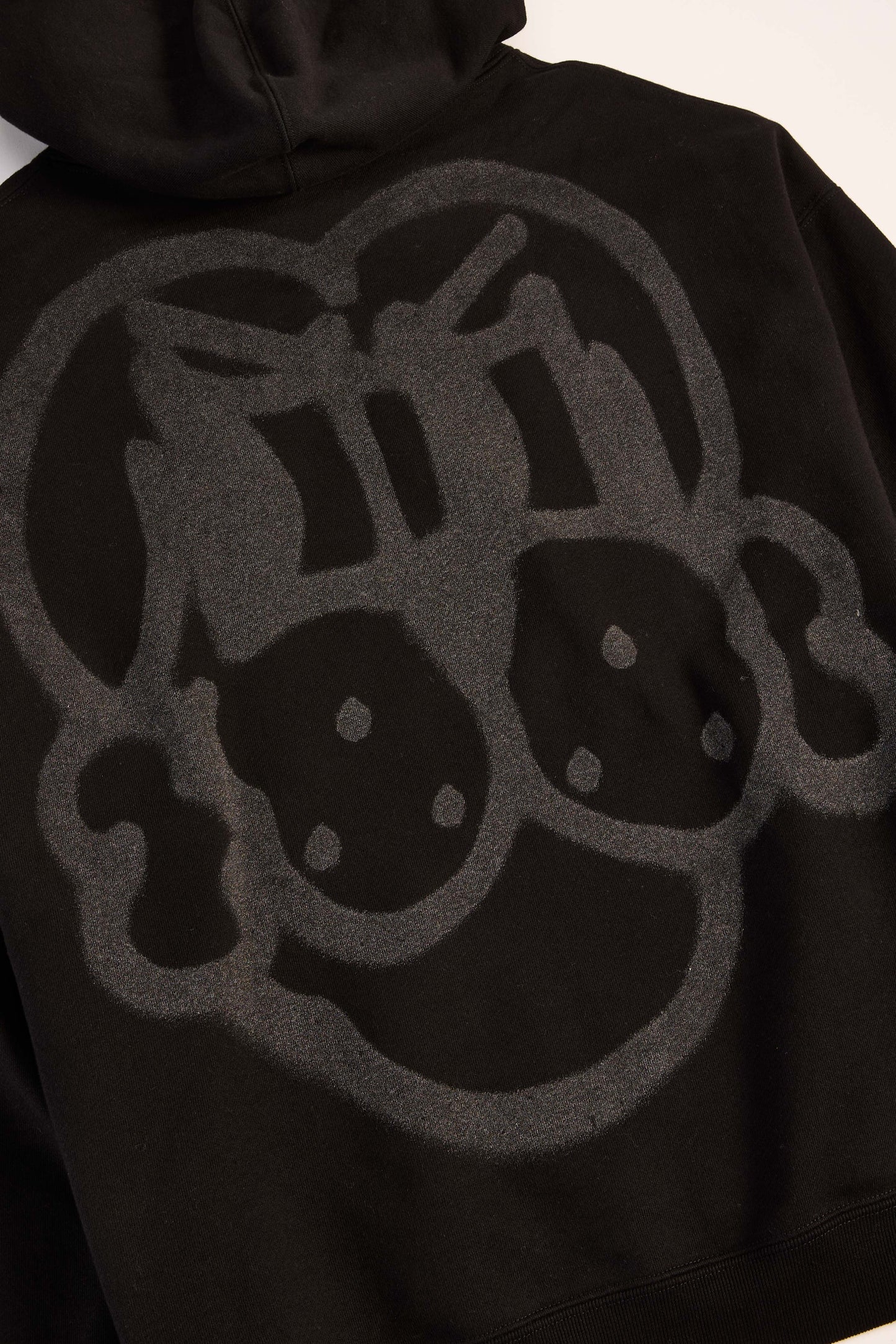 BLACK REFLECTIVE FINESSE PUP CORE HOODIE