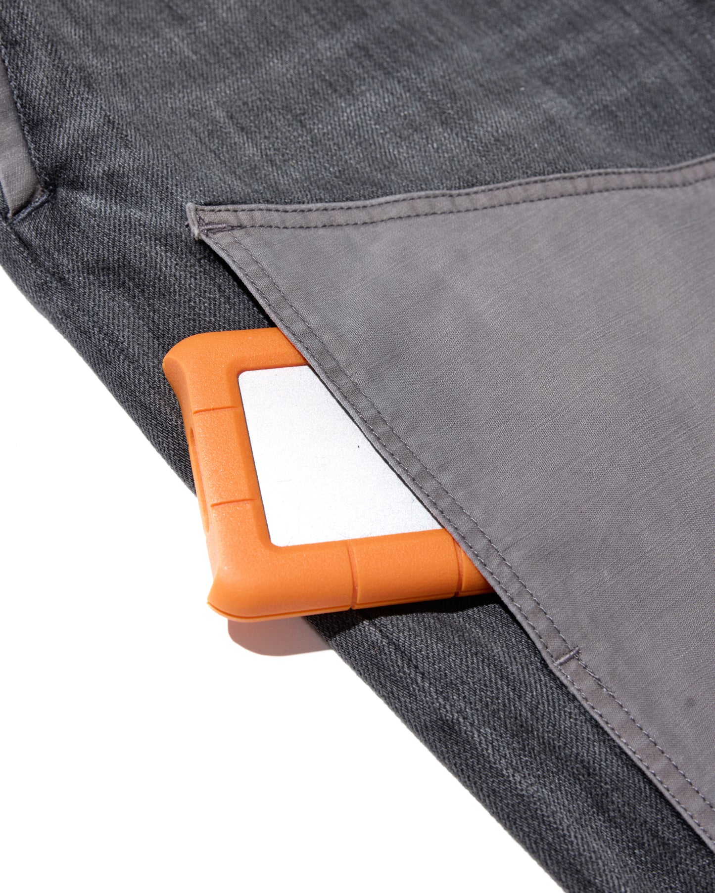 10 POCKET DOUBLE KNEE DENIM W/ MILITARY PANELLING