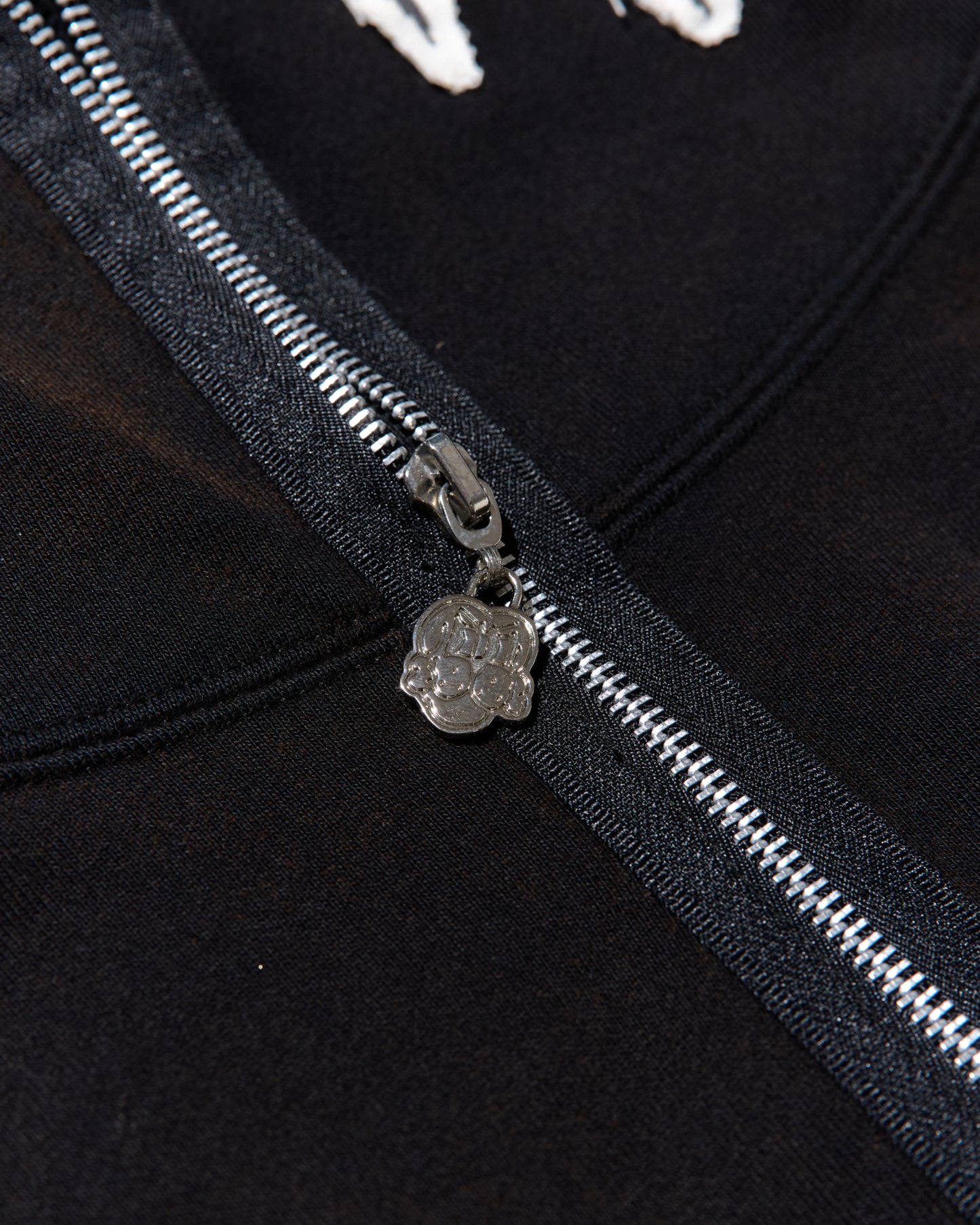 PUNK PATCH 1/4 ZIP PULLOVER HOODIE