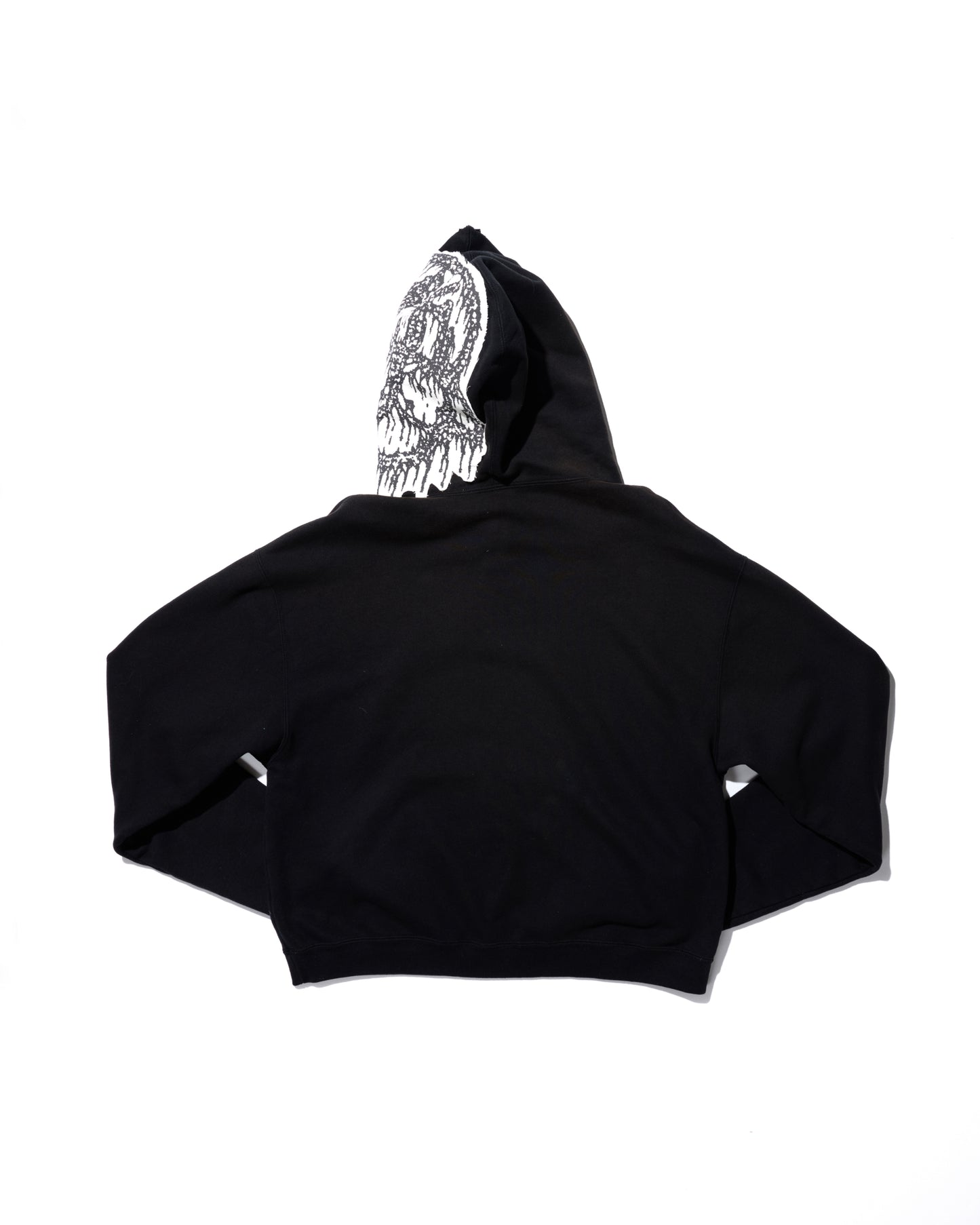PUNK PATCH 1/4 ZIP PULLOVER HOODIE
