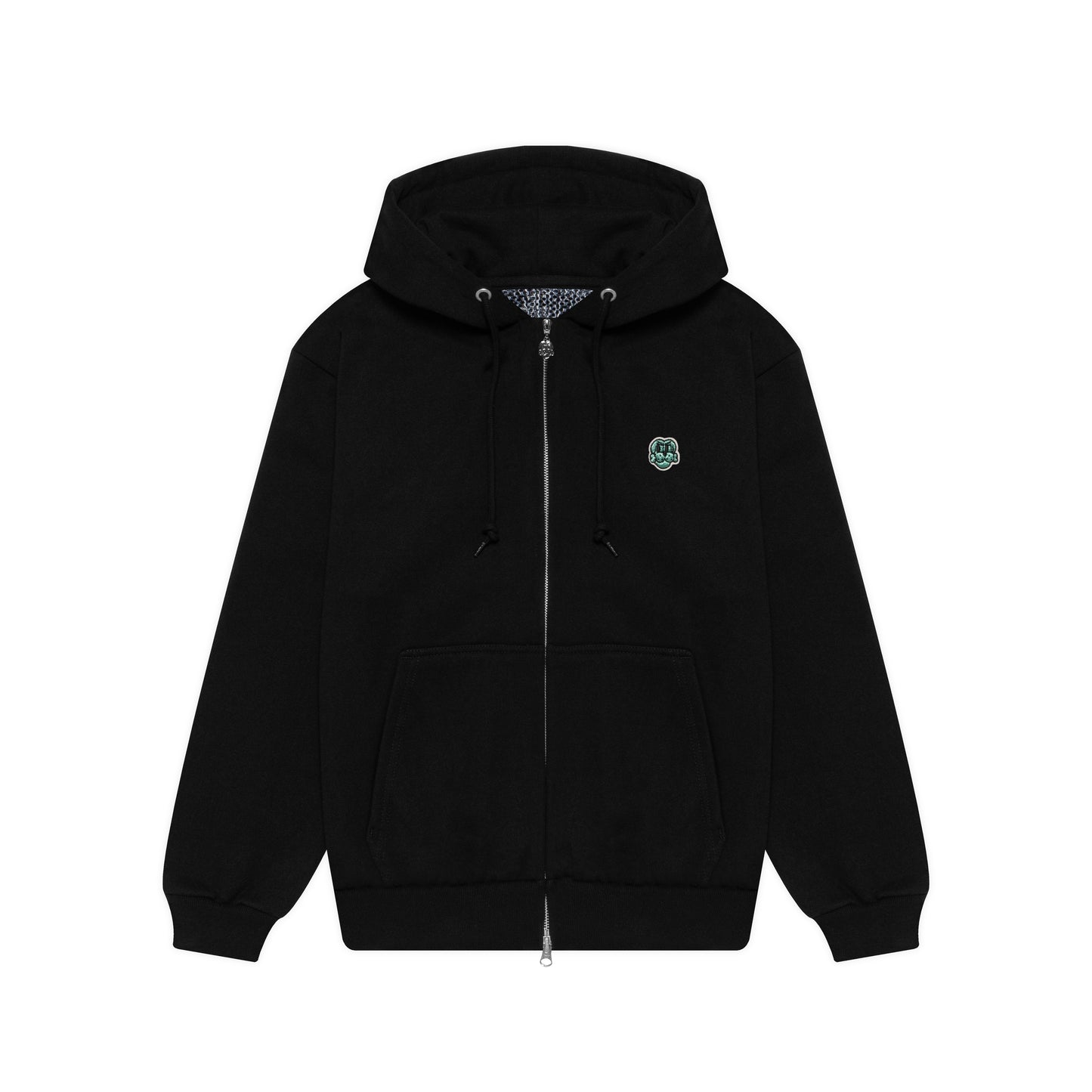 CLOWN MESH ZIP HOODIE