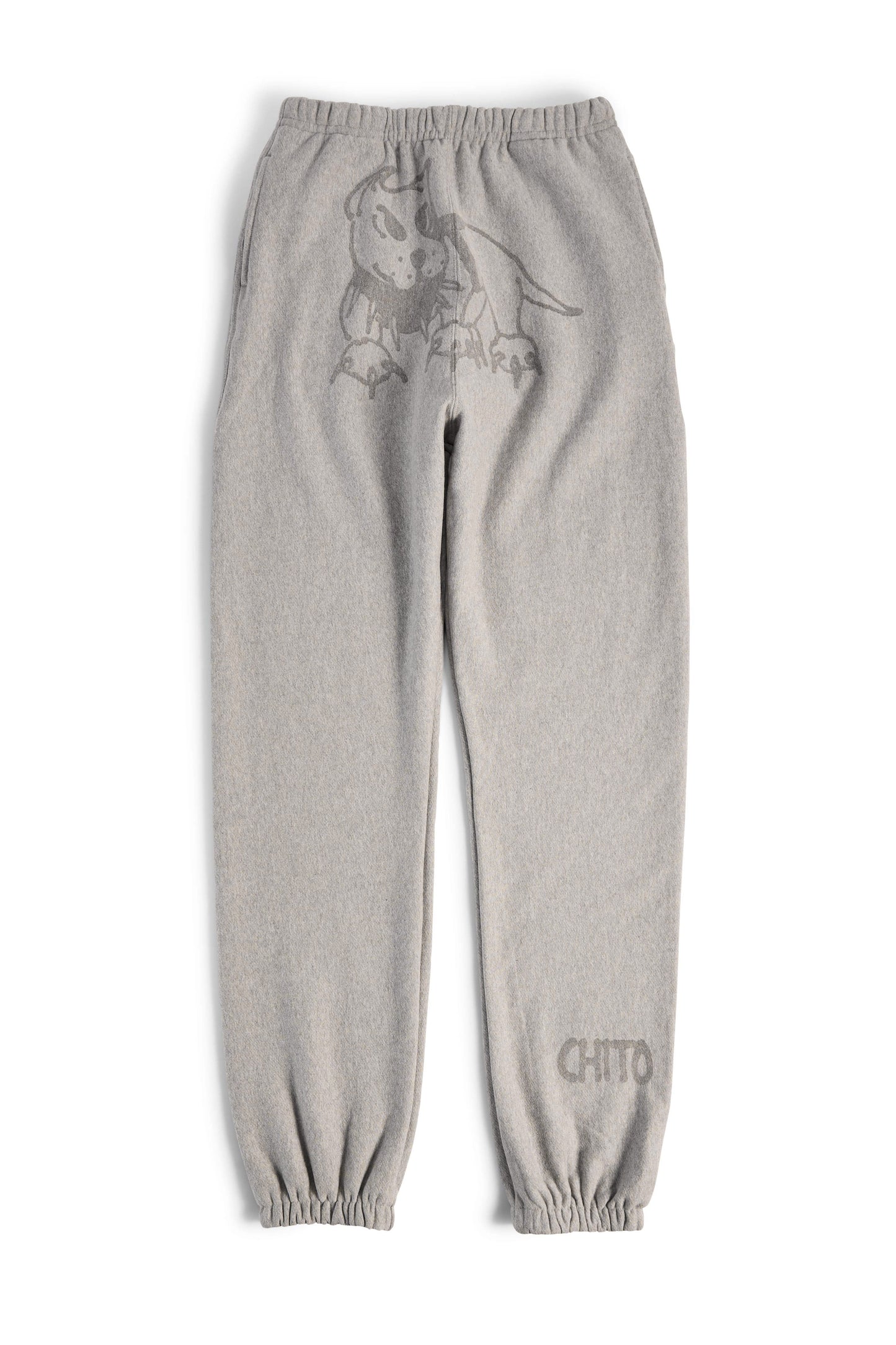 GREY Reflective Guard Sweat Pants with Back Pockets