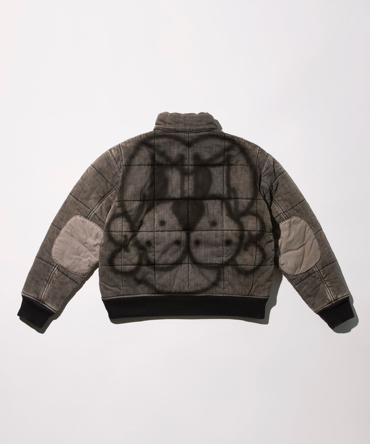 "QUANTO" HAND PAINTED QUILTED JACKET