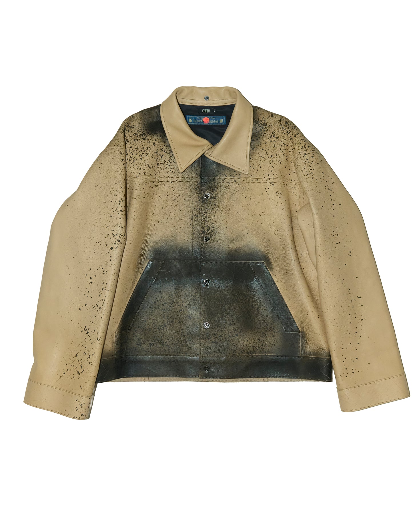 'YOROI' COW LEATHER JACKET