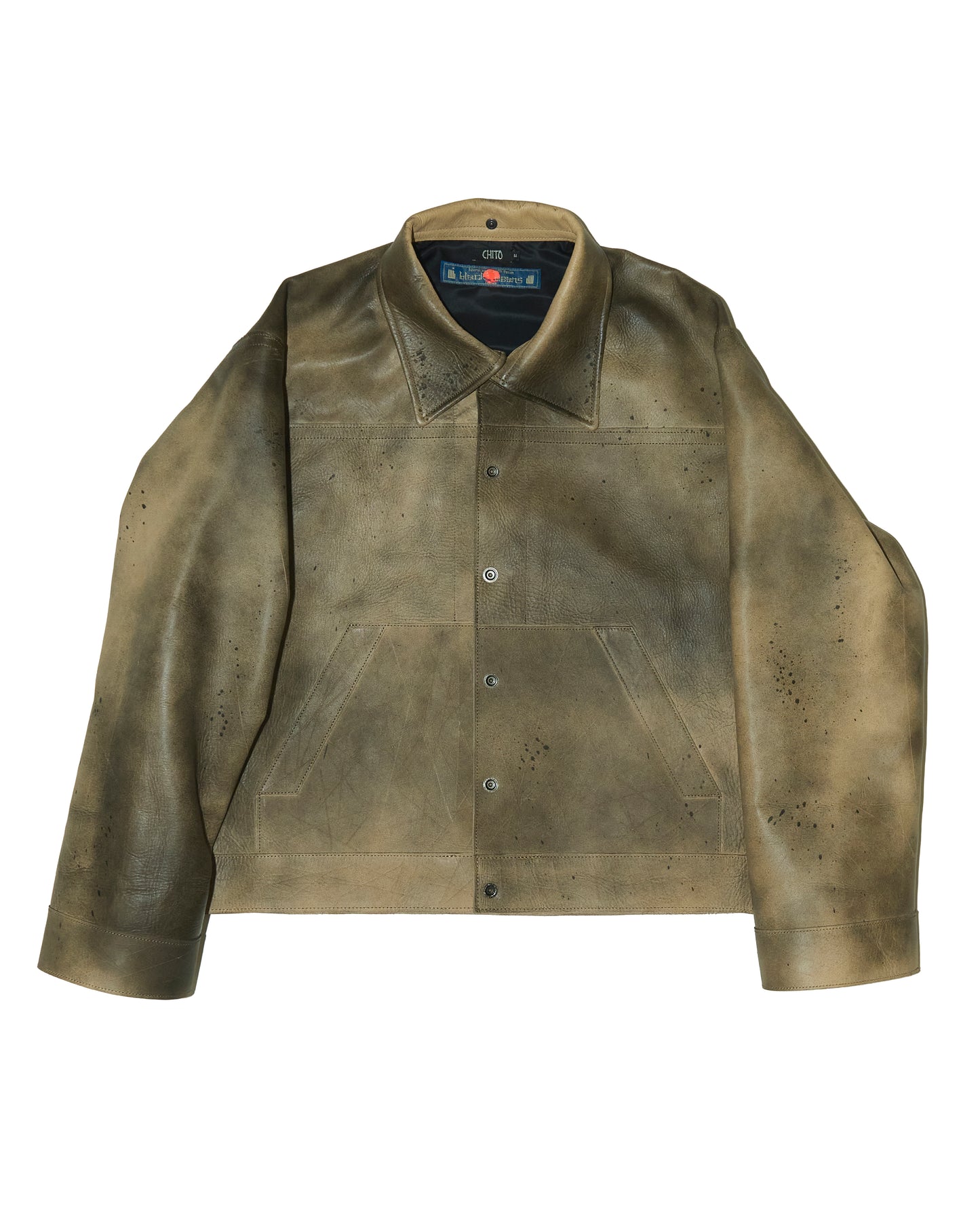 'RÜSTUNG' COW LEATHER JACKET