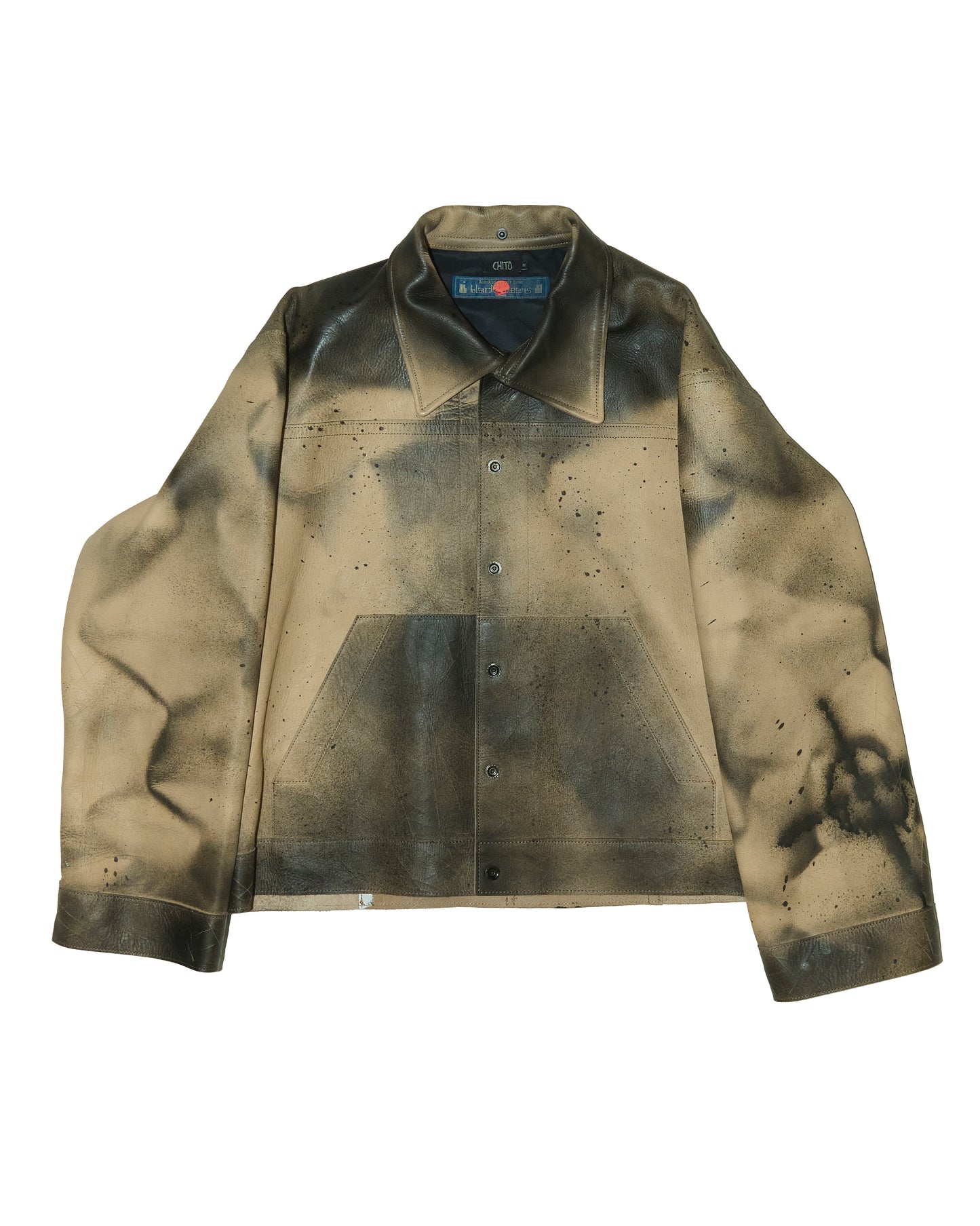 'KAVACH' COW LEATHER JACKET