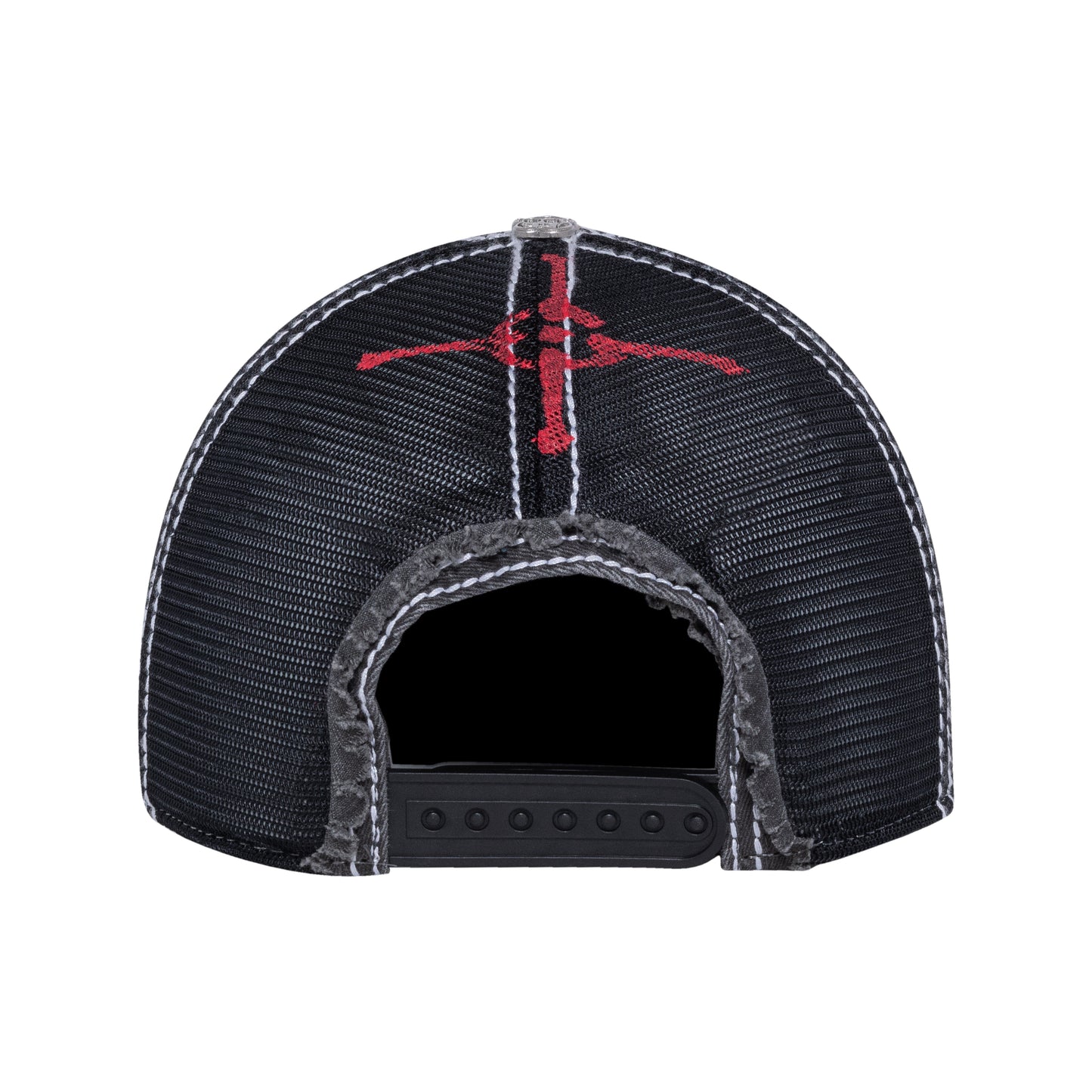 Black Seahorse Trucker hat