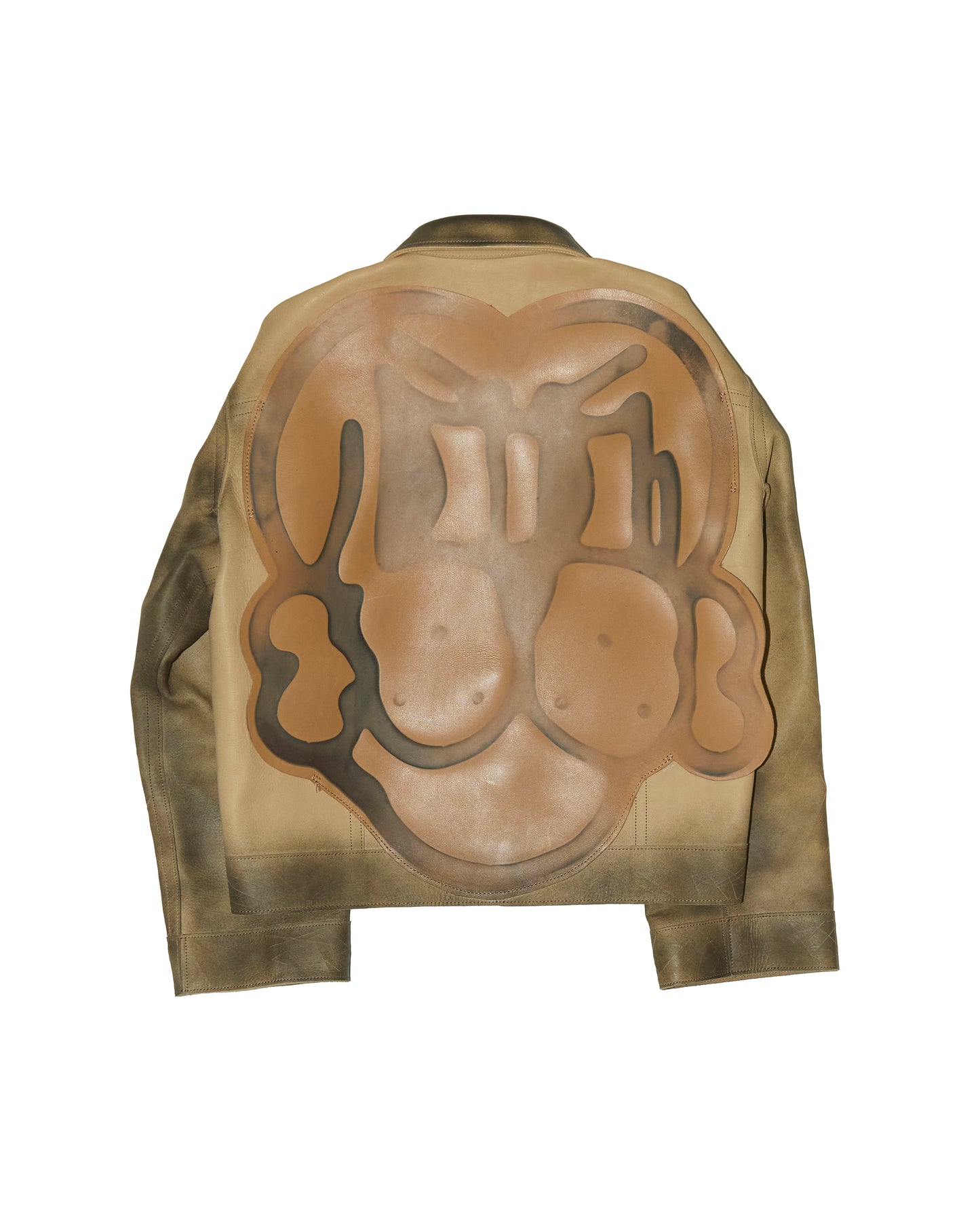 'BRYNJA' COW LEATHER JACKET