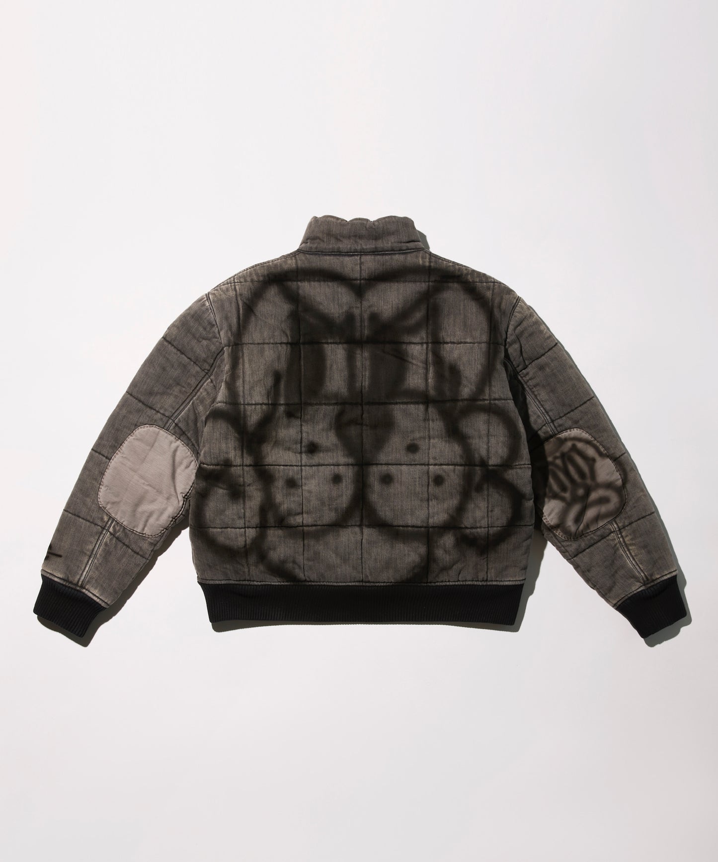 "MHC" HAND PAINTED QUILTED JACKET