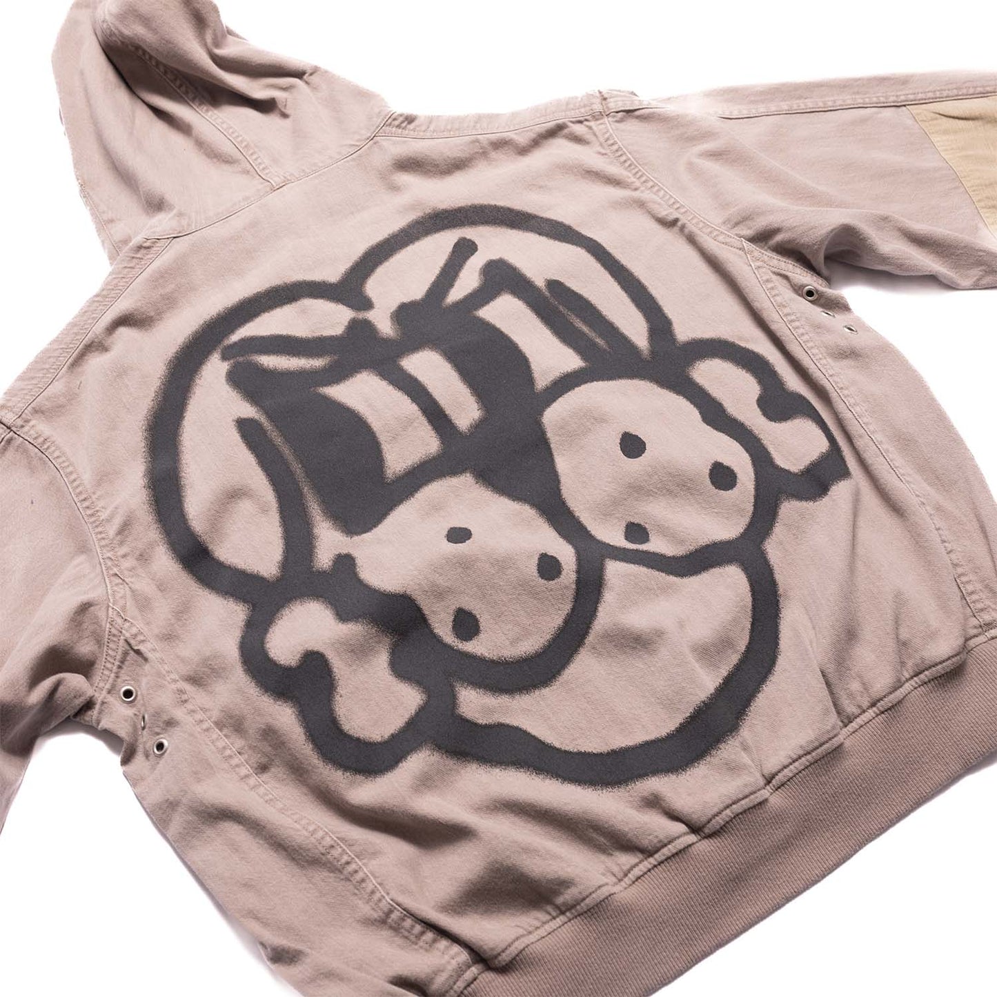 ASESINE HOODED LIGHT JACKET w/ REFLECTIVE FINESSE PUP
