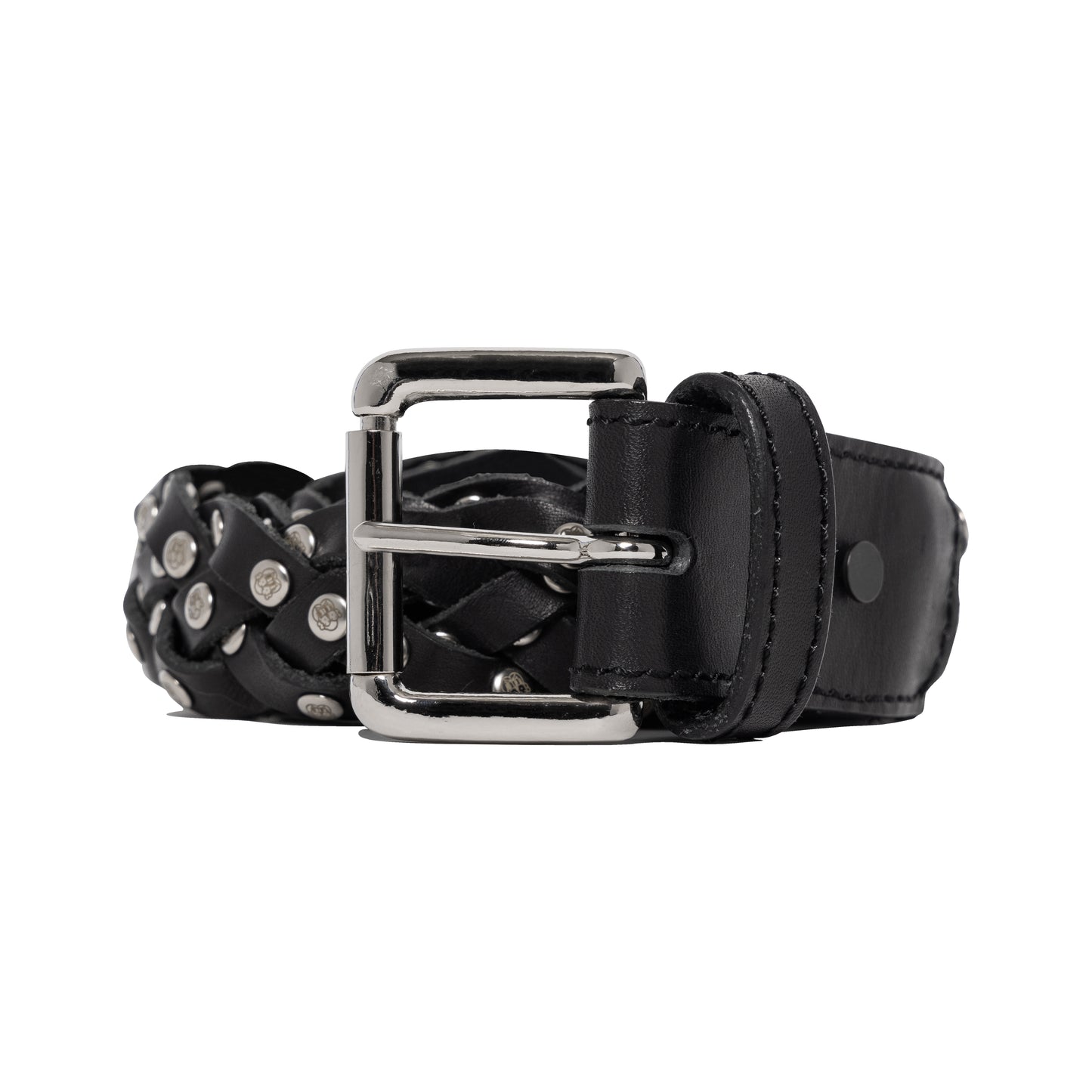 FINESSE PUP STUD BELT WOVEN