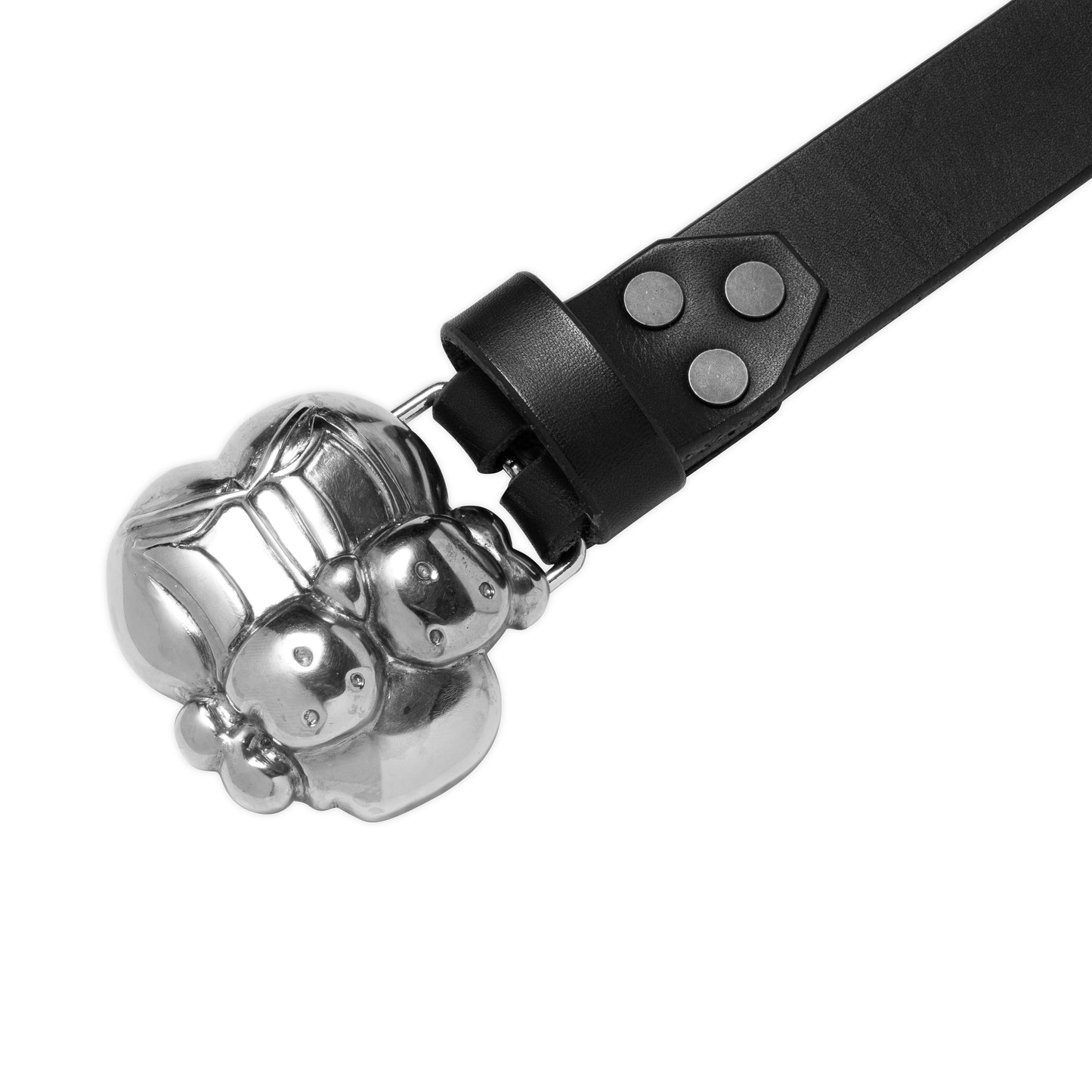 FINESSE PUP BRASS BUCKLE BELT
