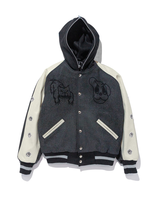 COIN VARSITY JACKET w/ CHAMPAIGN LEATHER