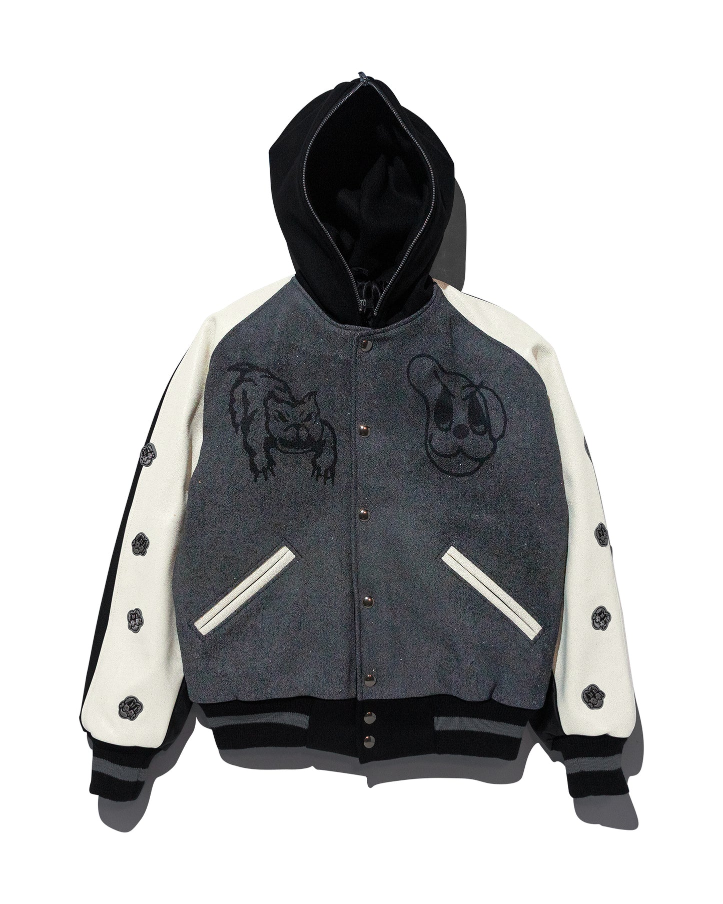 COIN VARSITY JACKET w/ CHAMPAIGN LEATHER