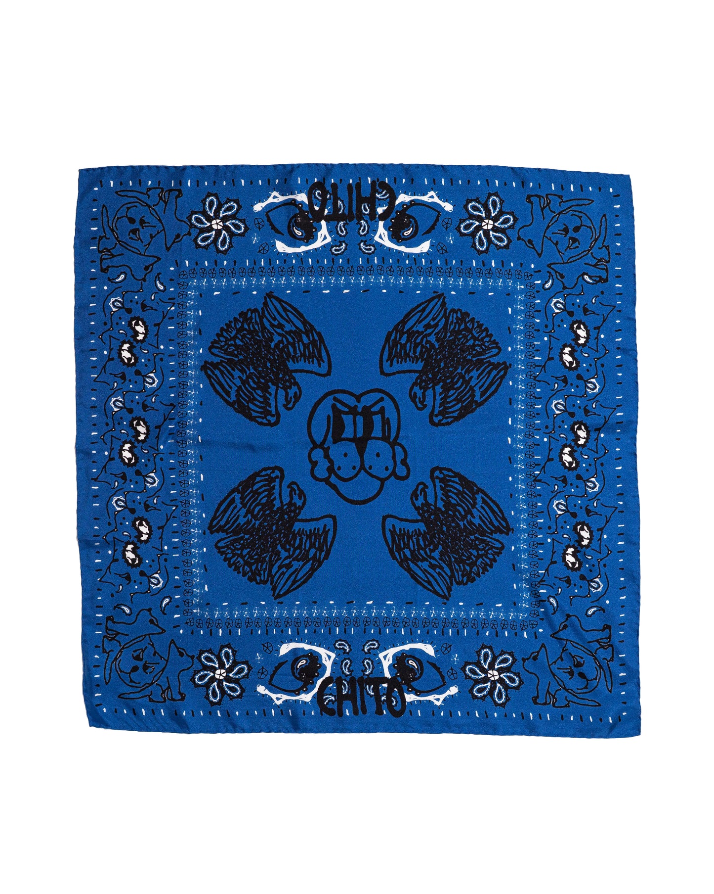 FINESSE EAGLE BANDANA BLUE