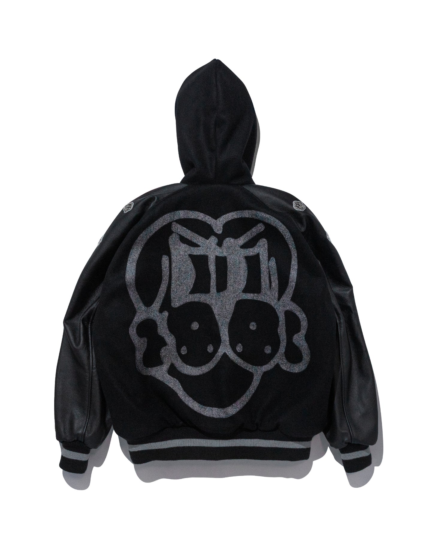 COIN VARSITY JACKET w/ CARDINAL LEATHER