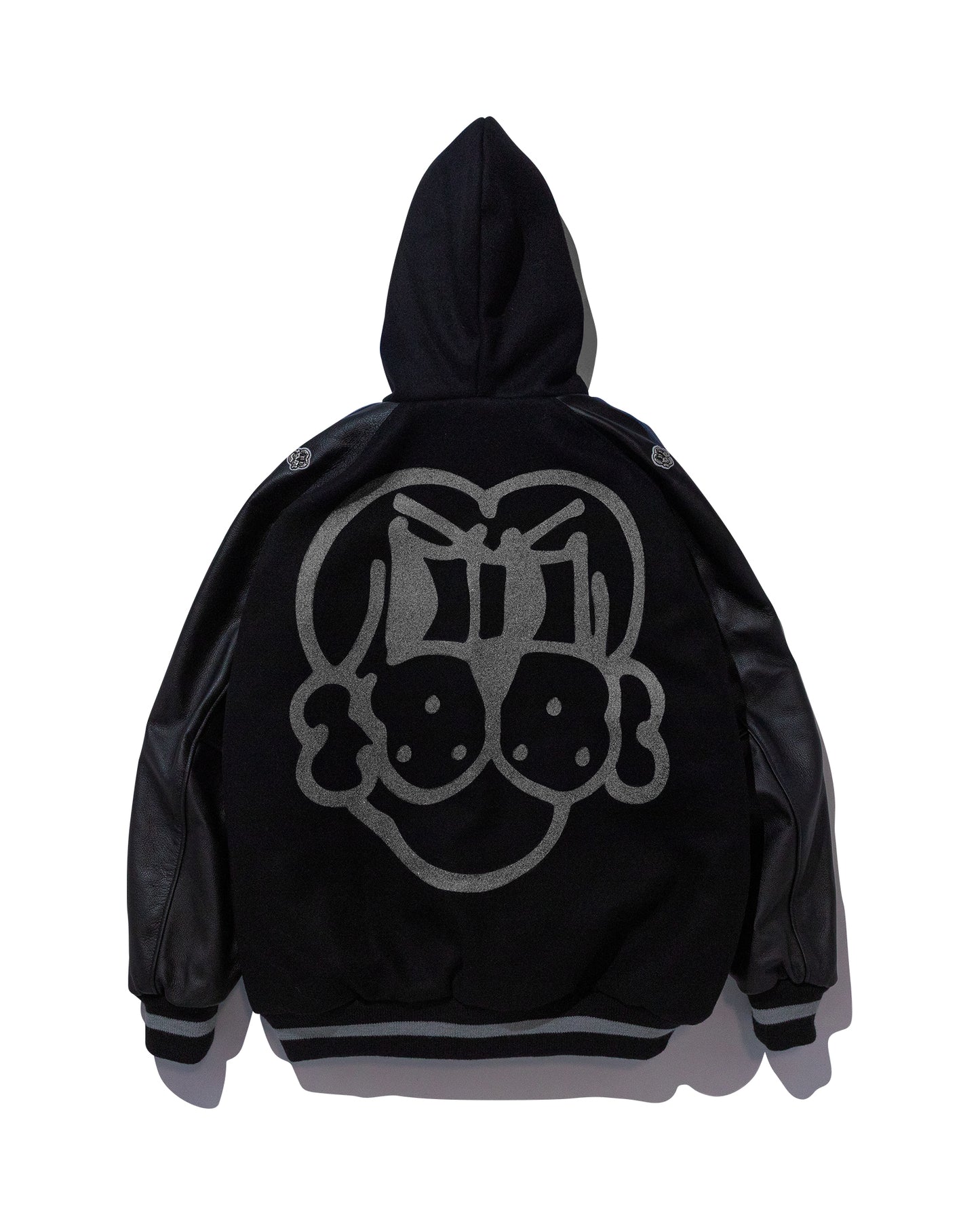 COIN VARSITY JACKET w/ ROYAL LEATHER
