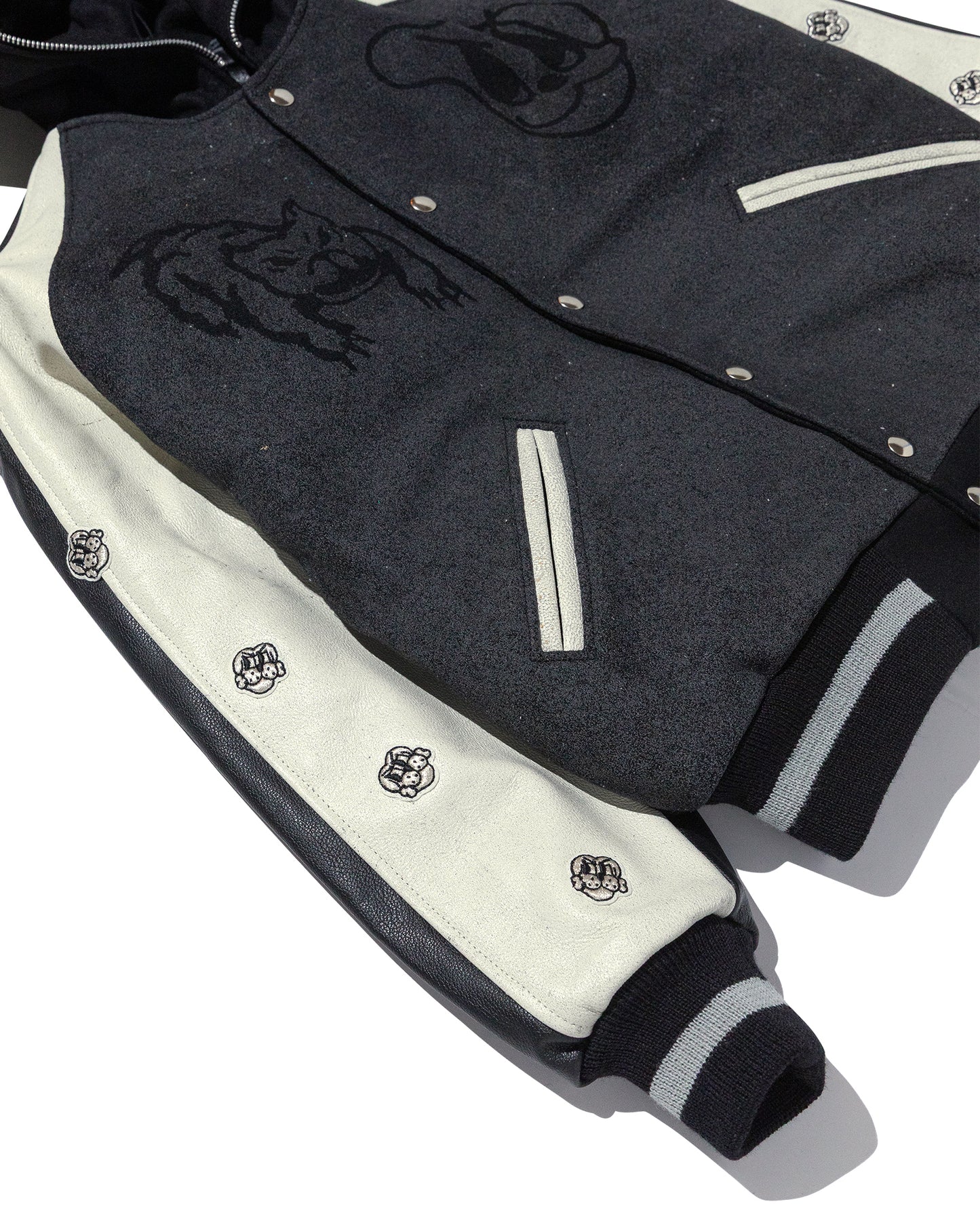 COIN VARSITY JACKET w/ CHAMPAIGN LEATHER