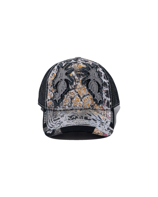 DOUBLE SEAHORSE MESH HAT