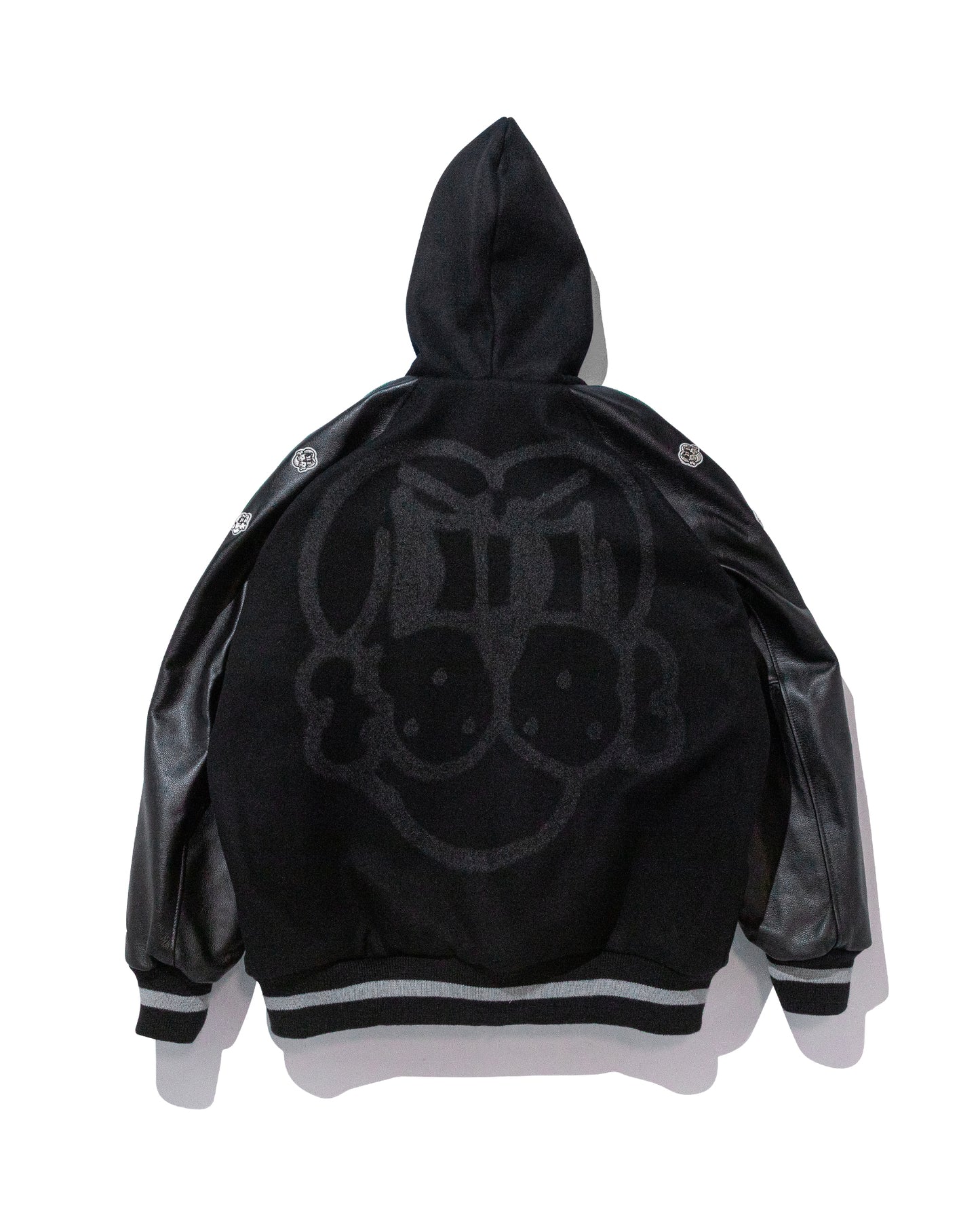 COIN VARSITY JACKET w/ KELLY GREEN LEATHER