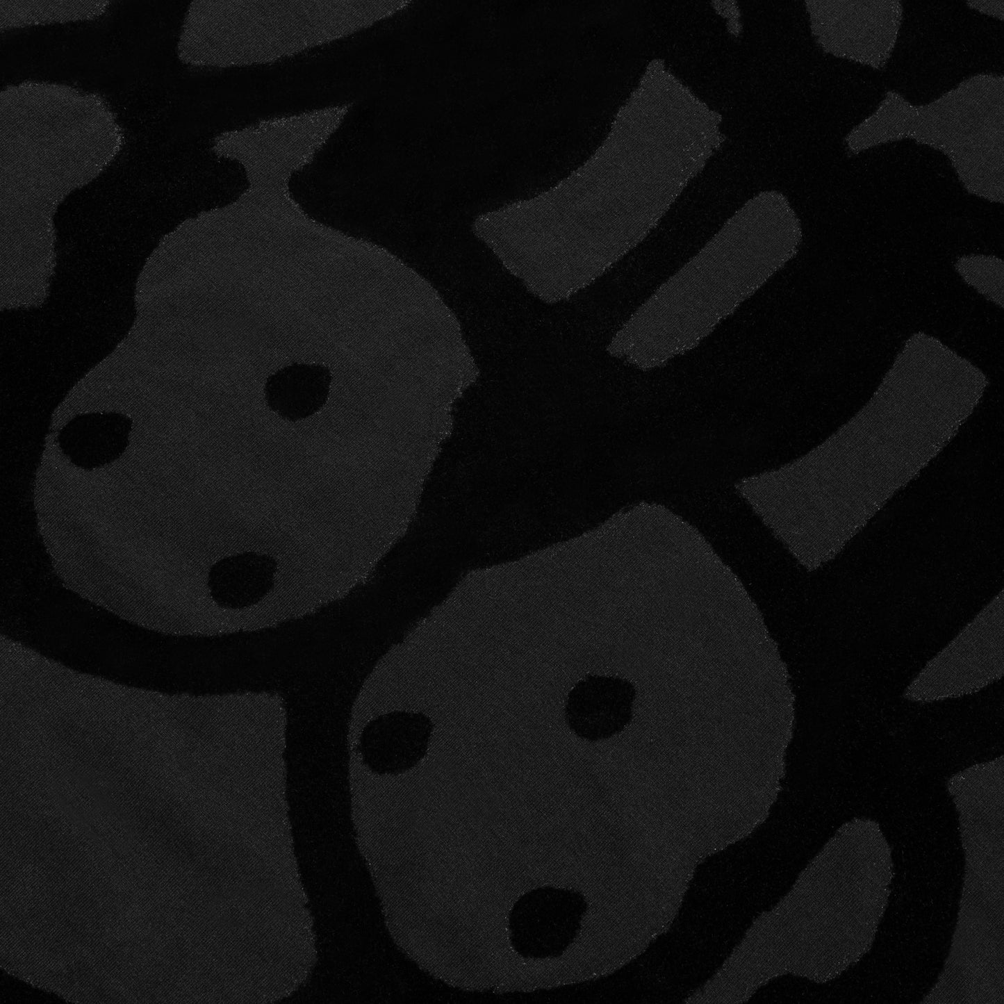 FLOCKED PUP SS TEE