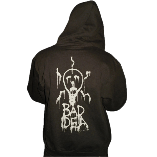 BAD IDEA BLACK HOODIE