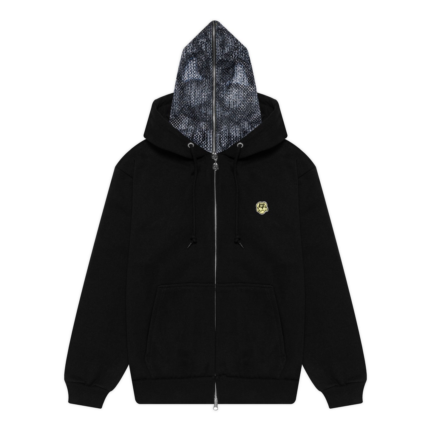 DOG MESH ZIP HOODIE