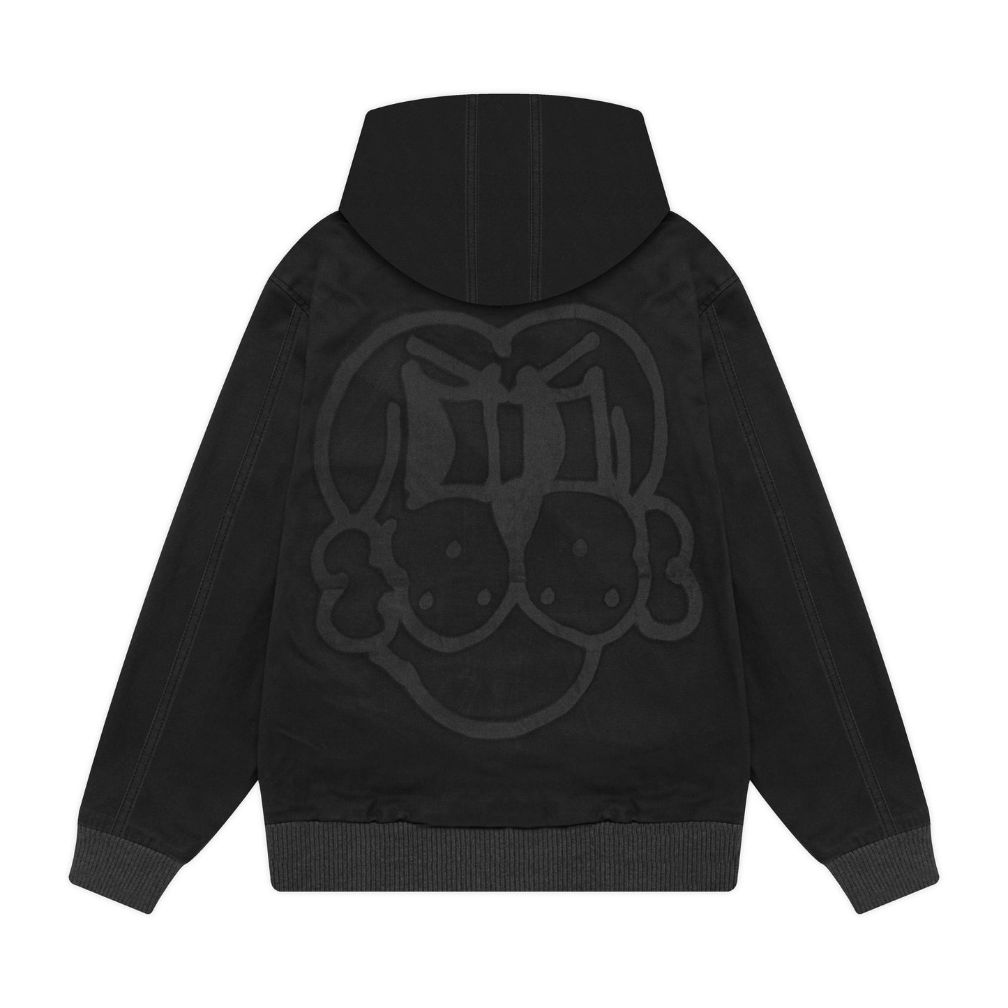 WORK JACKET WASHED BLACK