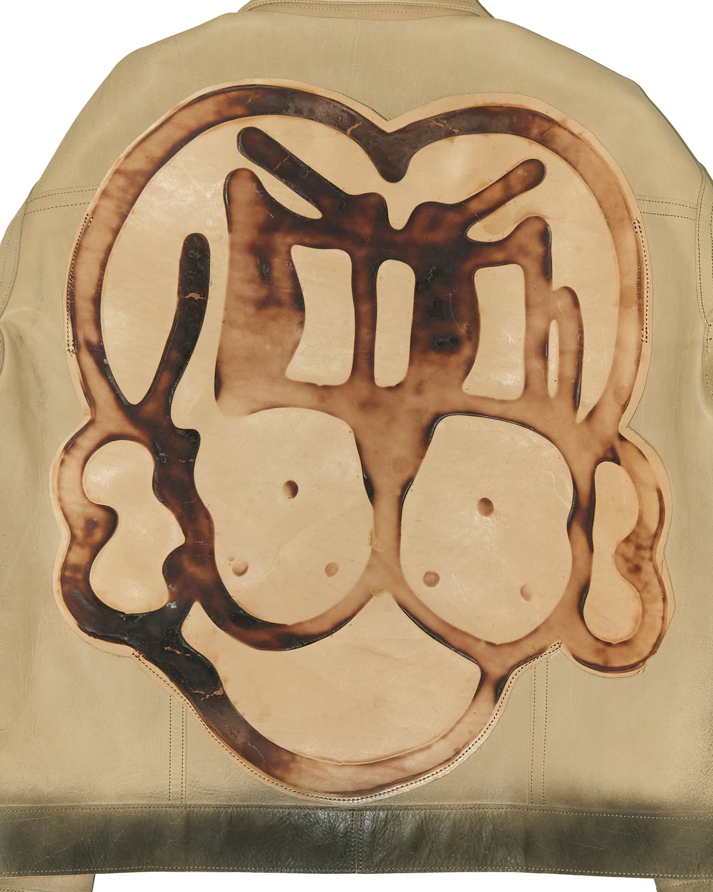 'HUB' COW LEATHER JACKET