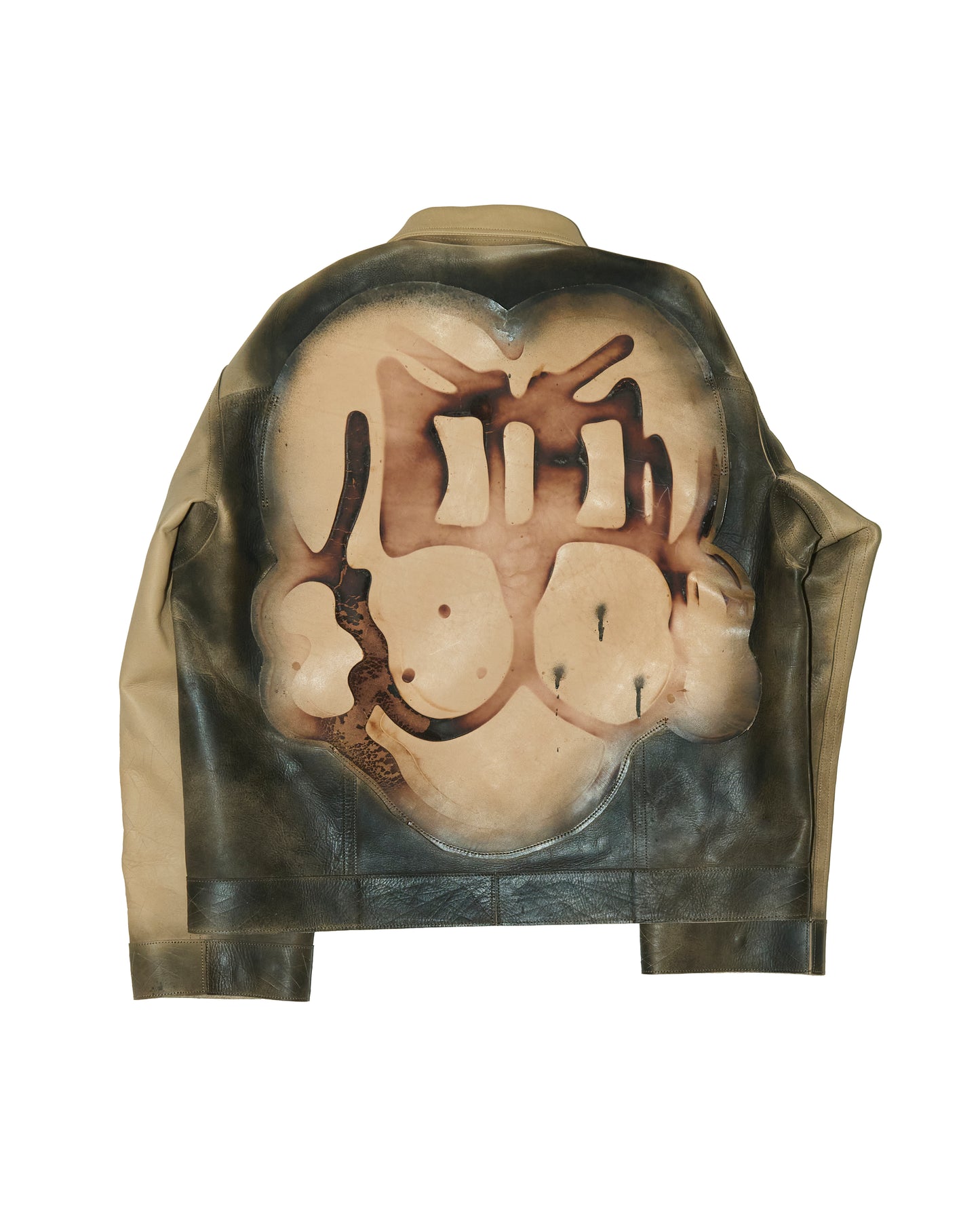 'ZEREH' COW LEATHER JACKET