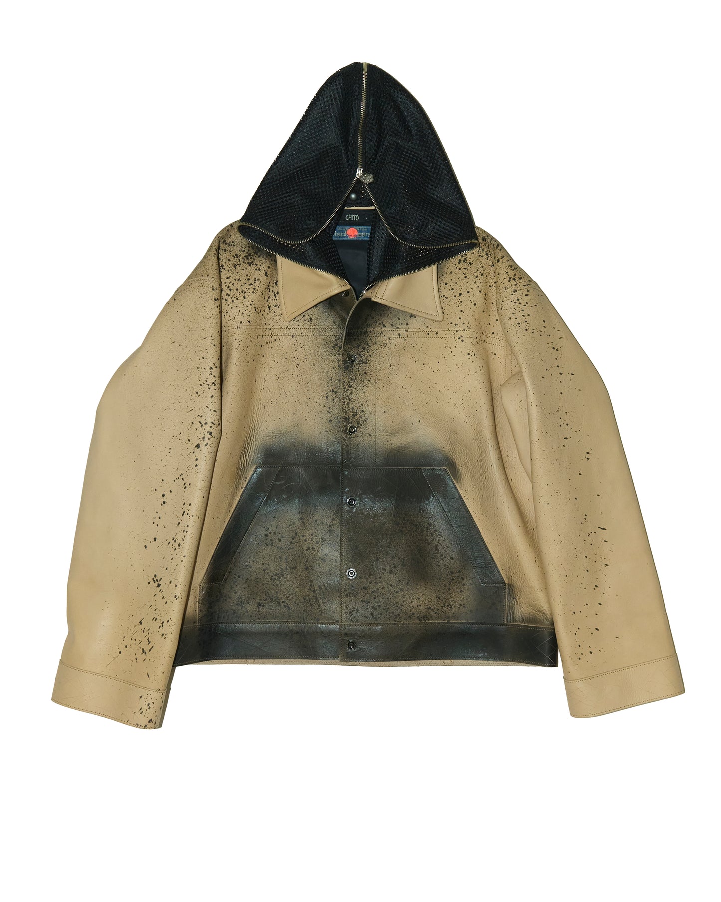 'YOROI' COW LEATHER JACKET