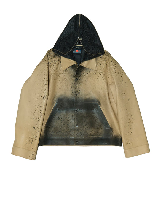 'YOROI' COW LEATHER JACKET