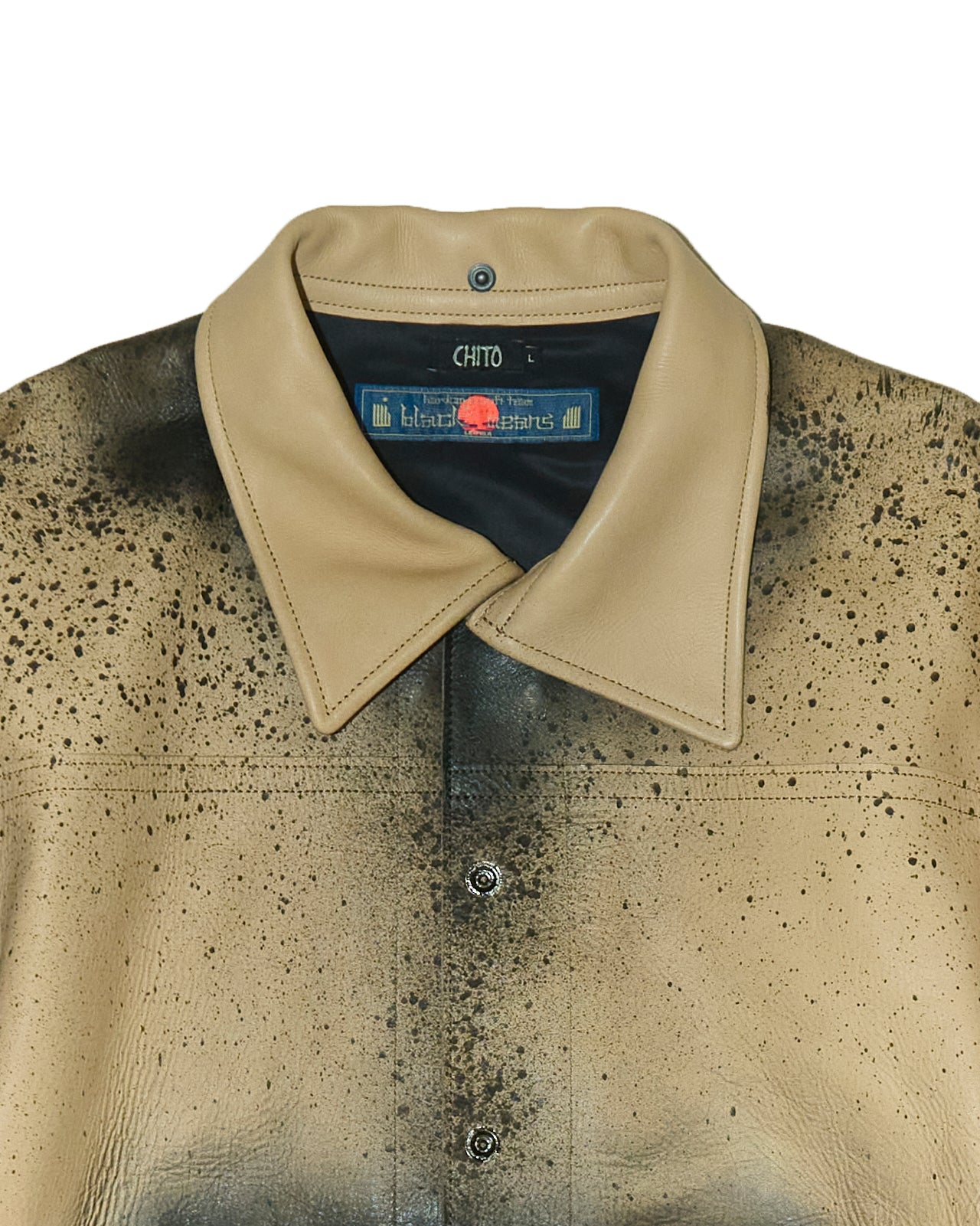 'YOROI' COW LEATHER JACKET