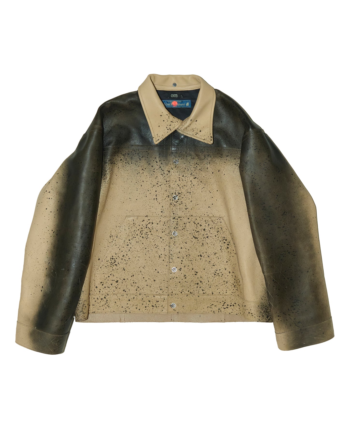 'DEE-RAH' COW LEATHER JACKET