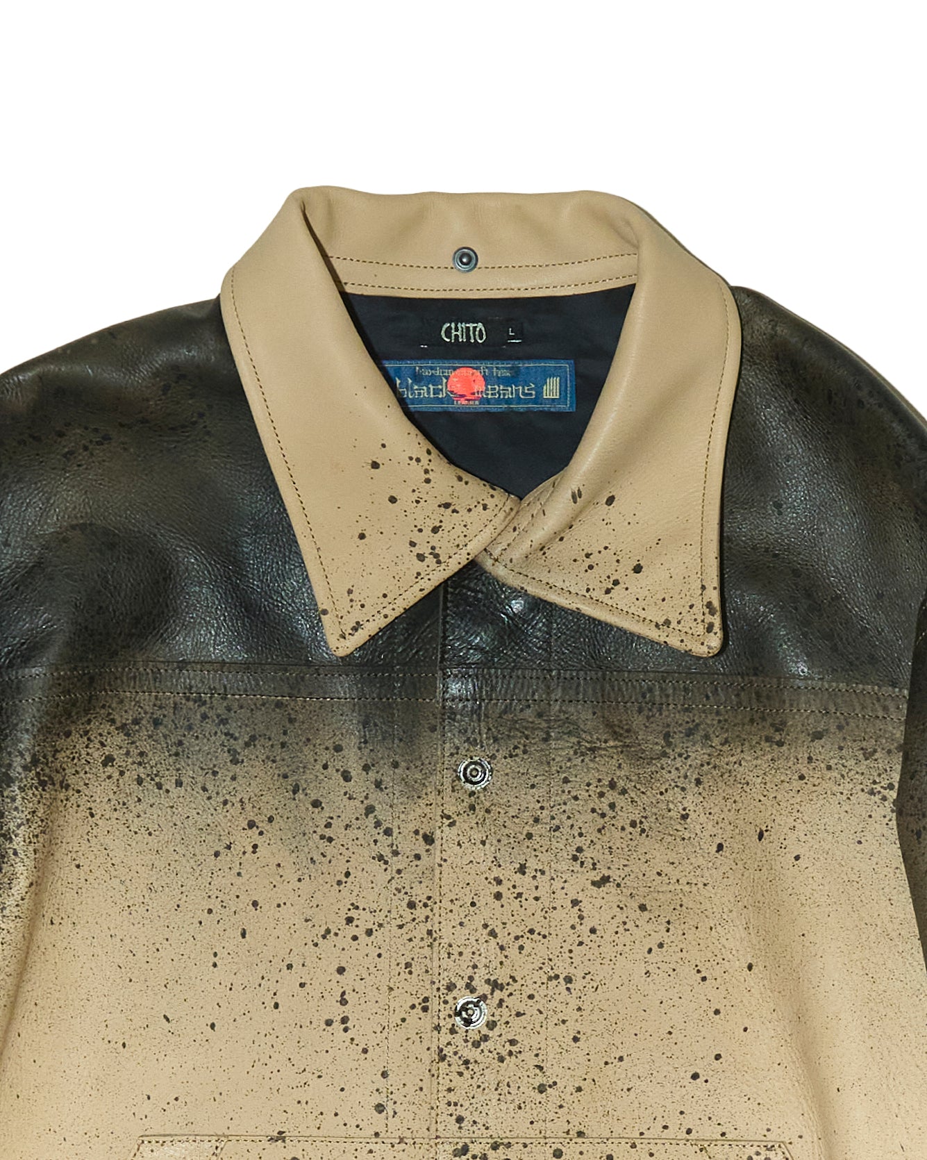 'DEE-RAH' COW LEATHER JACKET