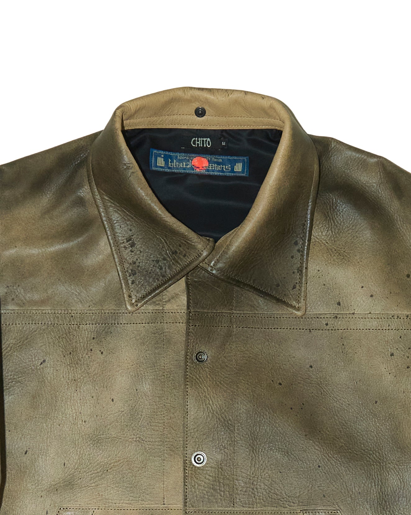 'RÜSTUNG' COW LEATHER JACKET