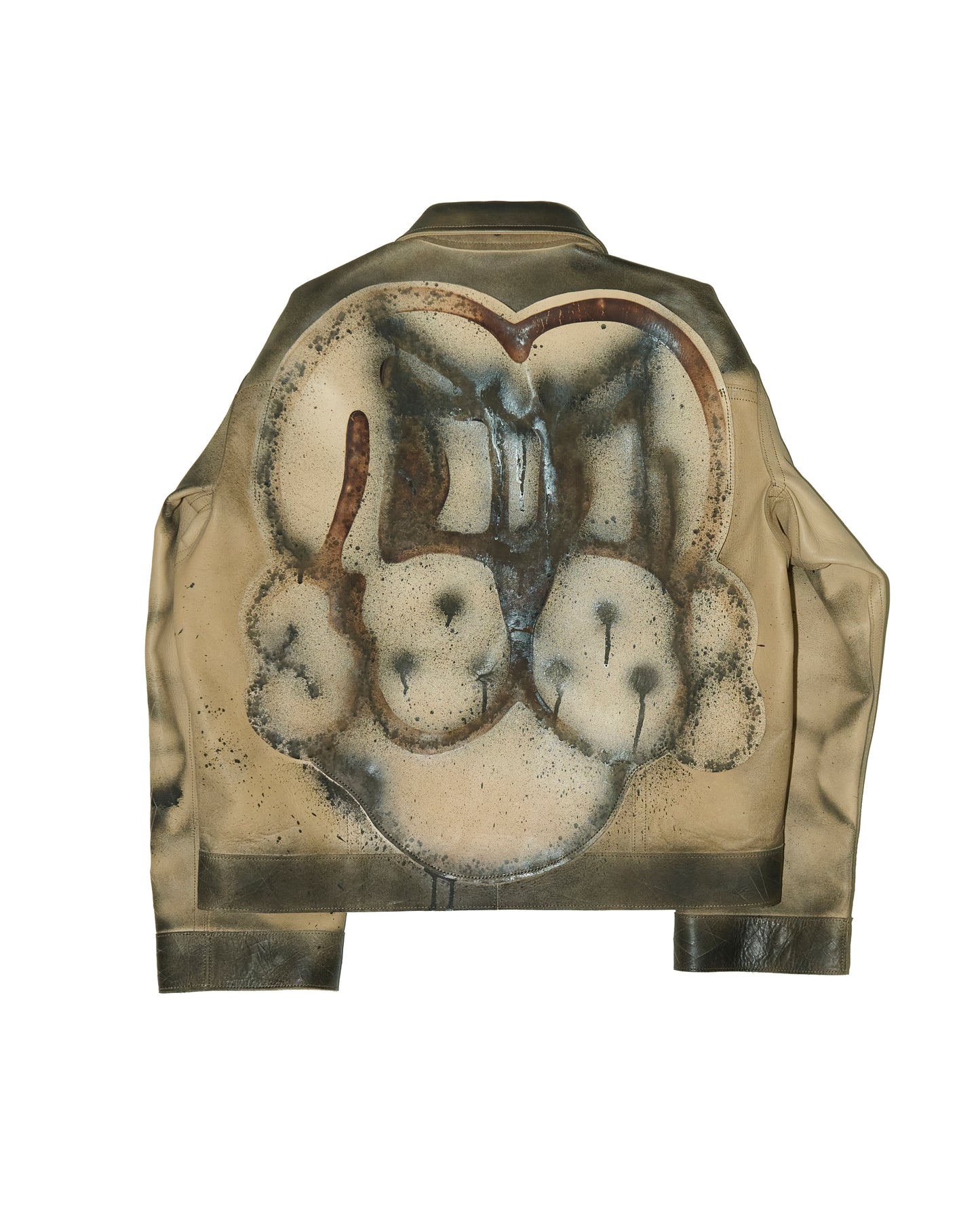 'KAVACH' COW LEATHER JACKET