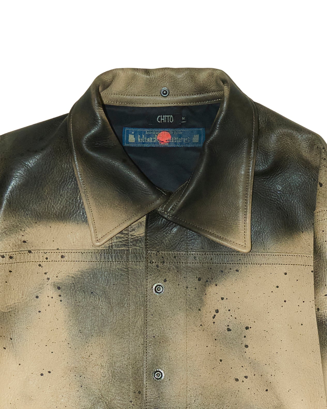 'KAVACH' COW LEATHER JACKET