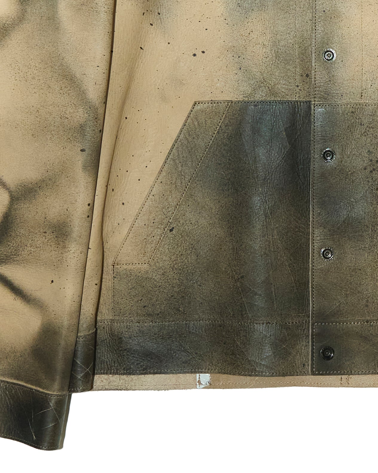 'KAVACH' COW LEATHER JACKET