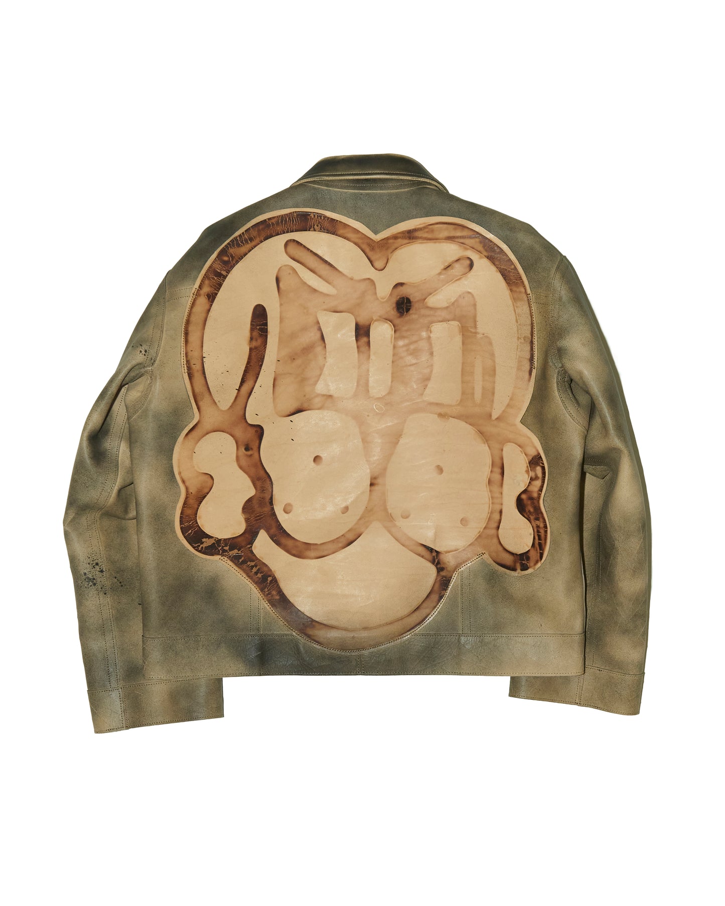 'ZIRH' COW LEATHER JACKET