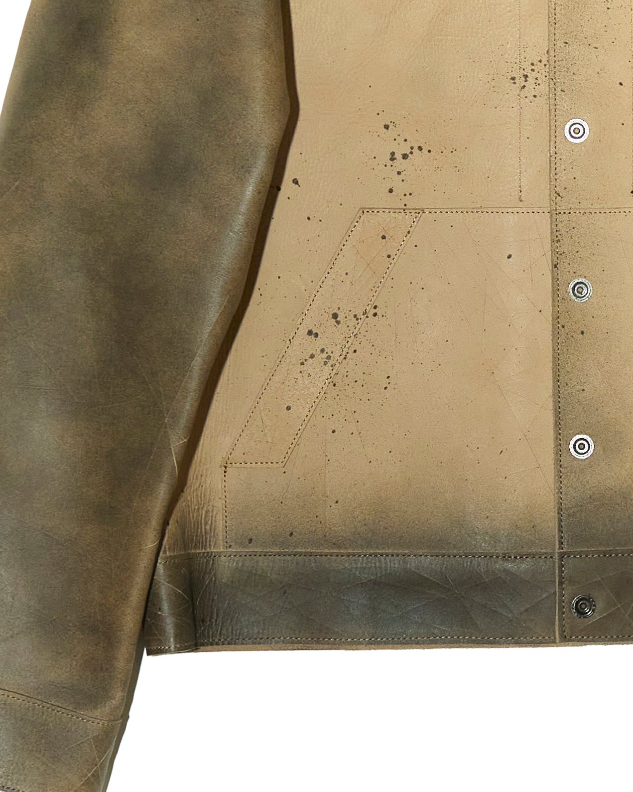 'BRYNJA' COW LEATHER JACKET