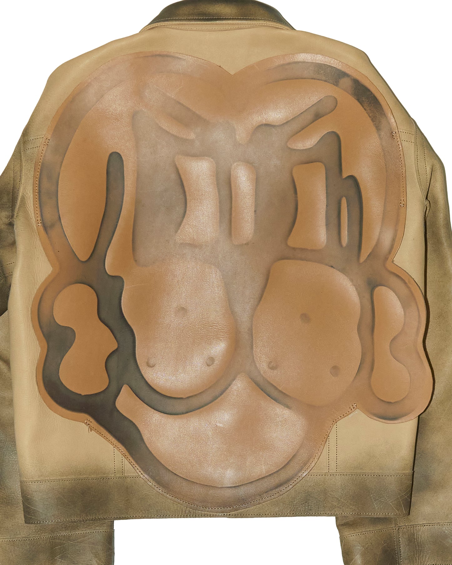 'BRYNJA' COW LEATHER JACKET